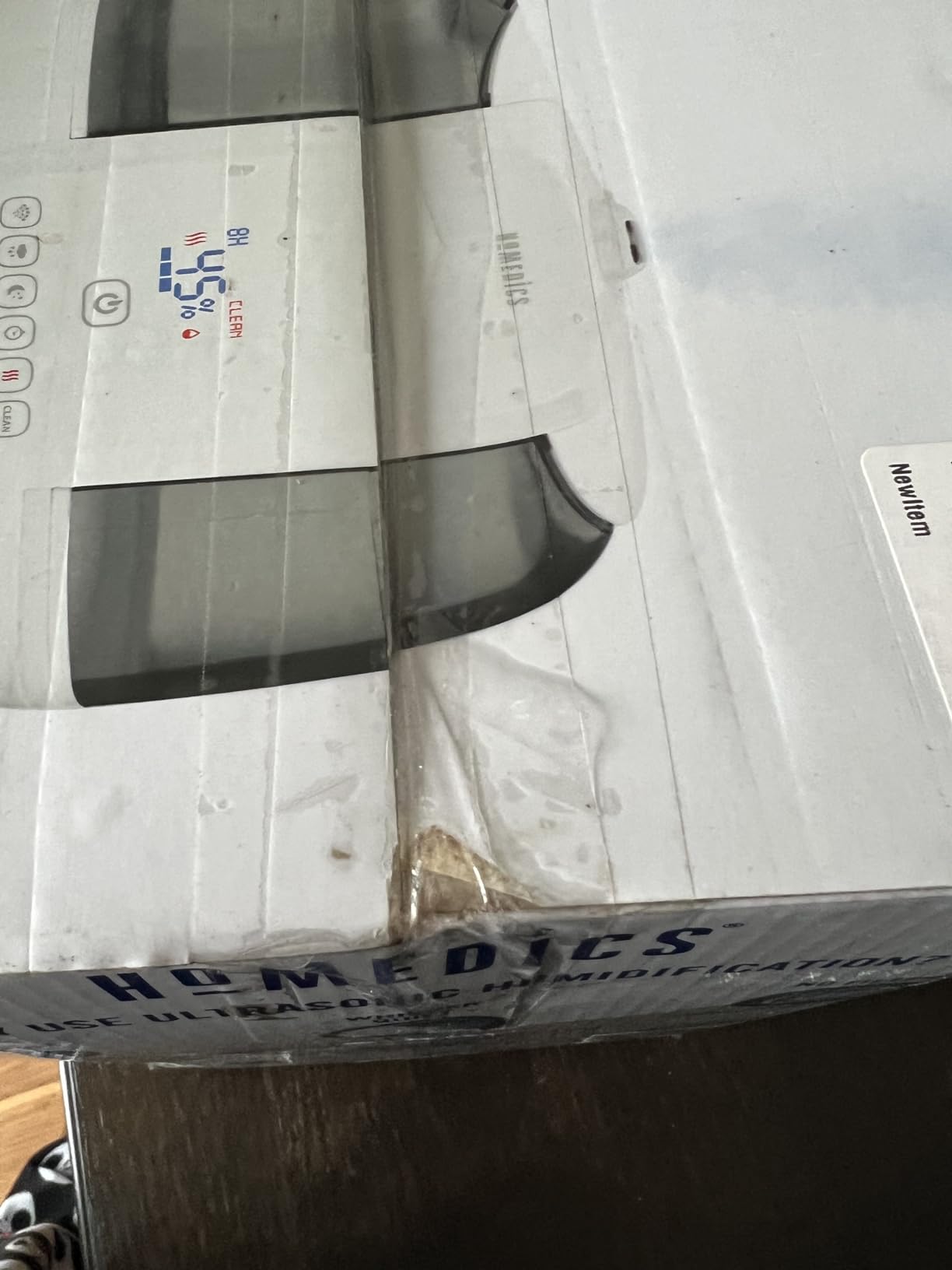 HoMedics TotalComfort Ultrasonic Humidifier with UV-C Technology Customer Review HoMedics TotalComfort Ultrasonic Humidifier with UV-C Technology - Customer Photo 2