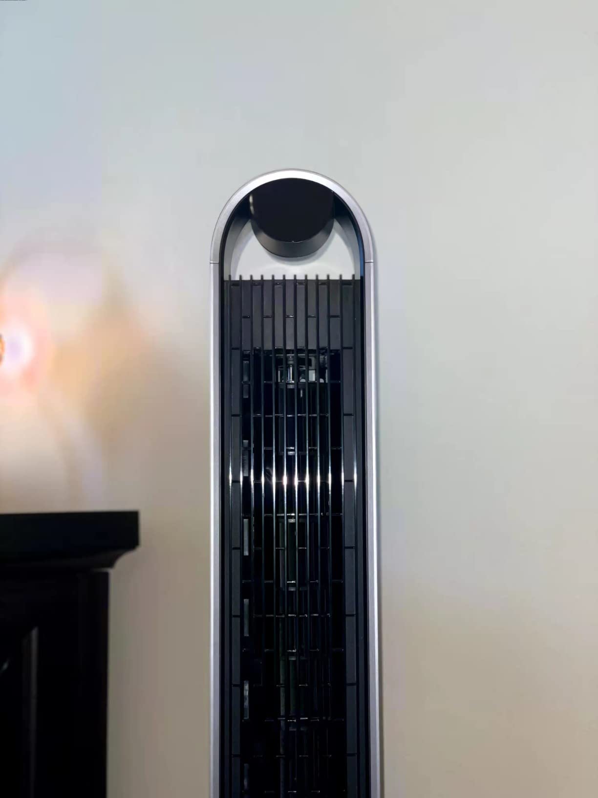 Dreo Tower Fan for Bedroom, 42 Inch 120° Oscillating Fan, 25dB Quiet DC Motor, 28ft/s Velocity Bladeless Standing Fan with 12 Speeds, 4 Modes, 12H Timer Cooling Fans for Home, Living Room, Pilot Max S Customer Review Dreo Tower Fan for Bedroom, 42 Inch 120° Oscillating Fan, 25dB Quiet DC Motor, 28ft/s Velocity Bladeless Standing Fan with 12 Speeds, 4 Modes, 12H Timer Cooling Fans for Home, Living Room, Pilot Max S - Customer Photo 2