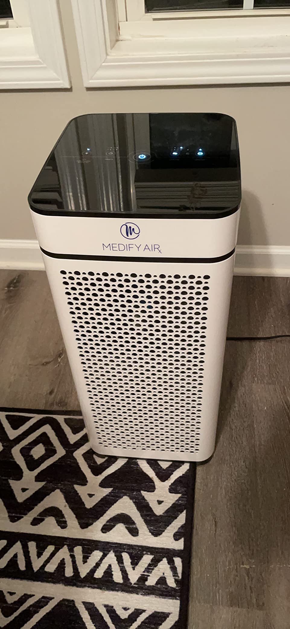 Medify MA-40 UV Light Air Purifier with True HEPA H14 Filter | 1,793 ft² Coverage in 1hr for Wildfires Smoke, Odors, Pollen, Pets | Removal to 0.1 Microns | White, 1-Pack Customer Review Medify MA-40 UV Light Air Purifier with True HEPA H14 Filter | 1,793 ft² Coverage in 1hr for Wildfires Smoke, Odors, Pollen, Pets | Removal to 0.1 Microns | White, 1-Pack - Customer Photo 2