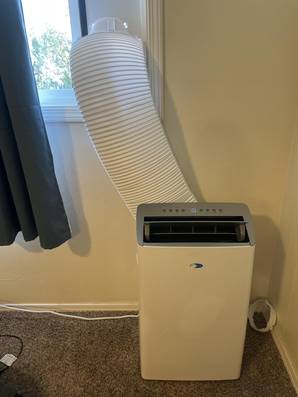 Whynter Inverter Portable Air Conditioner 14,000 BTU with Dual Hose, Dehumidifier, Cooling Fan & Smart Wi-Fi for 600 Sq Ft Rooms, Works with Alexa, NEX ARC-1230WN (12,000 SACC) Customer Review Whynter Inverter Portable Air Conditioner 14,000 BTU with Dual Hose, Dehumidifier, Cooling Fan & Smart Wi-Fi for 600 Sq Ft Rooms, Works with Alexa, NEX ARC-1230WN (12,000 SACC) - Customer Photo 2