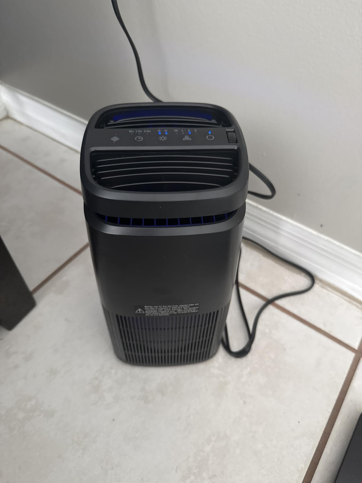 POMORON 4-in-1 Air Purifiers for Home, Air Ionizer Negative Ion Generator, H13 HEPA Filter, UV, Covers 1250 Ft² 99.97% Removal Rate for Pollen Smoke Pet Dander Air Cleaner for Bedroom, MJ002H, Black Customer Review POMORON 4-in-1 Air Purifiers for Home, Air Ionizer Negative Ion Generator, H13 HEPA Filter, UV, Covers 1250 Ft² 99.97% Removal Rate for Pollen Smoke Pet Dander Air Cleaner for Bedroom, MJ002H, Black - Customer Photo 1