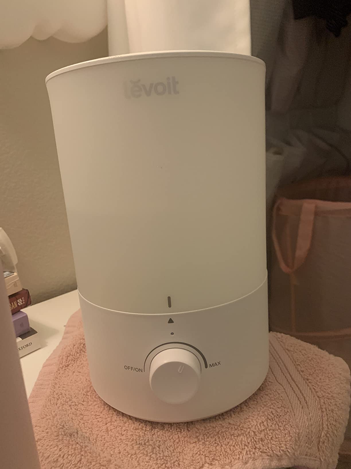 LEVOIT Humidifiers for Bedroom, Quiet (3L Water Tank) Cool Mist Top Fill Essential Oil Diffuser with 25Watt for Home Large Room, 360° Nozzle, Rapid Ultrasonic Humidification for Baby Nursery and Plant - Customer Photo 2