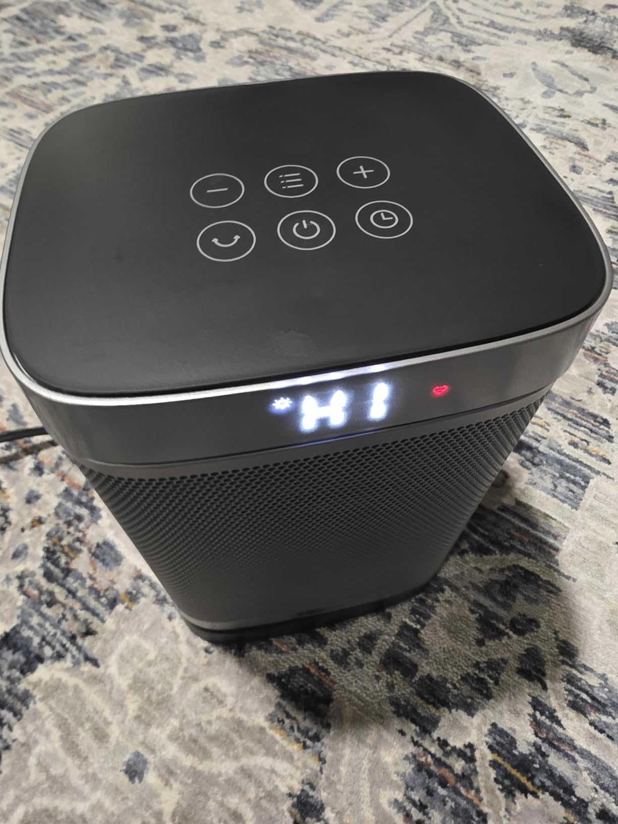Dreo Space Heater for Bathroom and Indoor, Portable Heater, 1500W Safe and Quiet PTC Ceramic Heater, 41-95°F Digital Thermostat, 70°Oscillating, Remote, ALCI Safety Plug, 12h Timer, 5 Modes Customer Review Dreo Space Heater for Bathroom and Indoor, Portable Heater, 1500W Safe and Quiet PTC Ceramic Heater, 41-95°F Digital Thermostat, 70°Oscillating, Remote, ALCI Safety Plug, 12h Timer, 5 Modes - Customer Photo 1