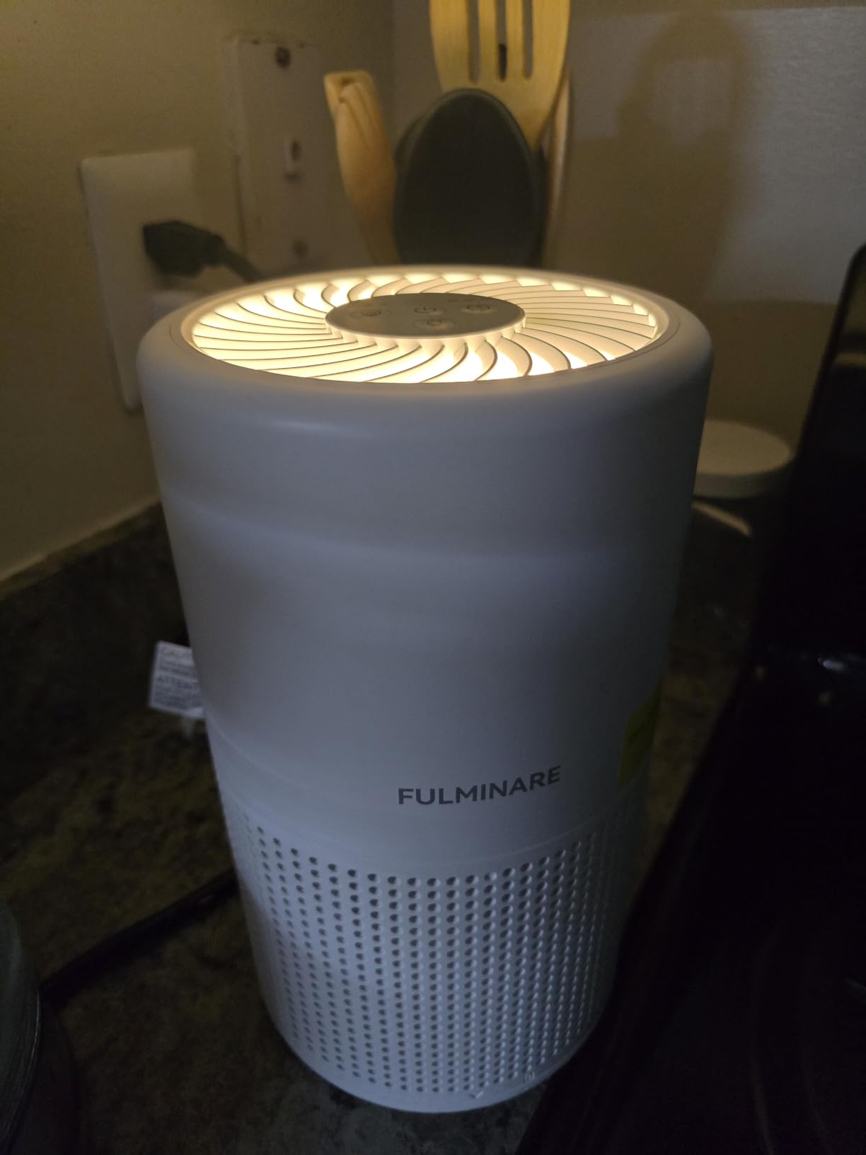 Air Purifiers for Bedroom, FULMINARE H13 True HEPA Air Filter, Quiet Air Cleaner With Night Light,Portable Small Air Purifier for Home, Office, Living Room Customer Review Air Purifiers for Bedroom, FULMINARE H13 True HEPA Air Filter, Quiet Air Cleaner With Night Light,Portable Small Air Purifier for Home, Office, Living Room - Customer Photo 2