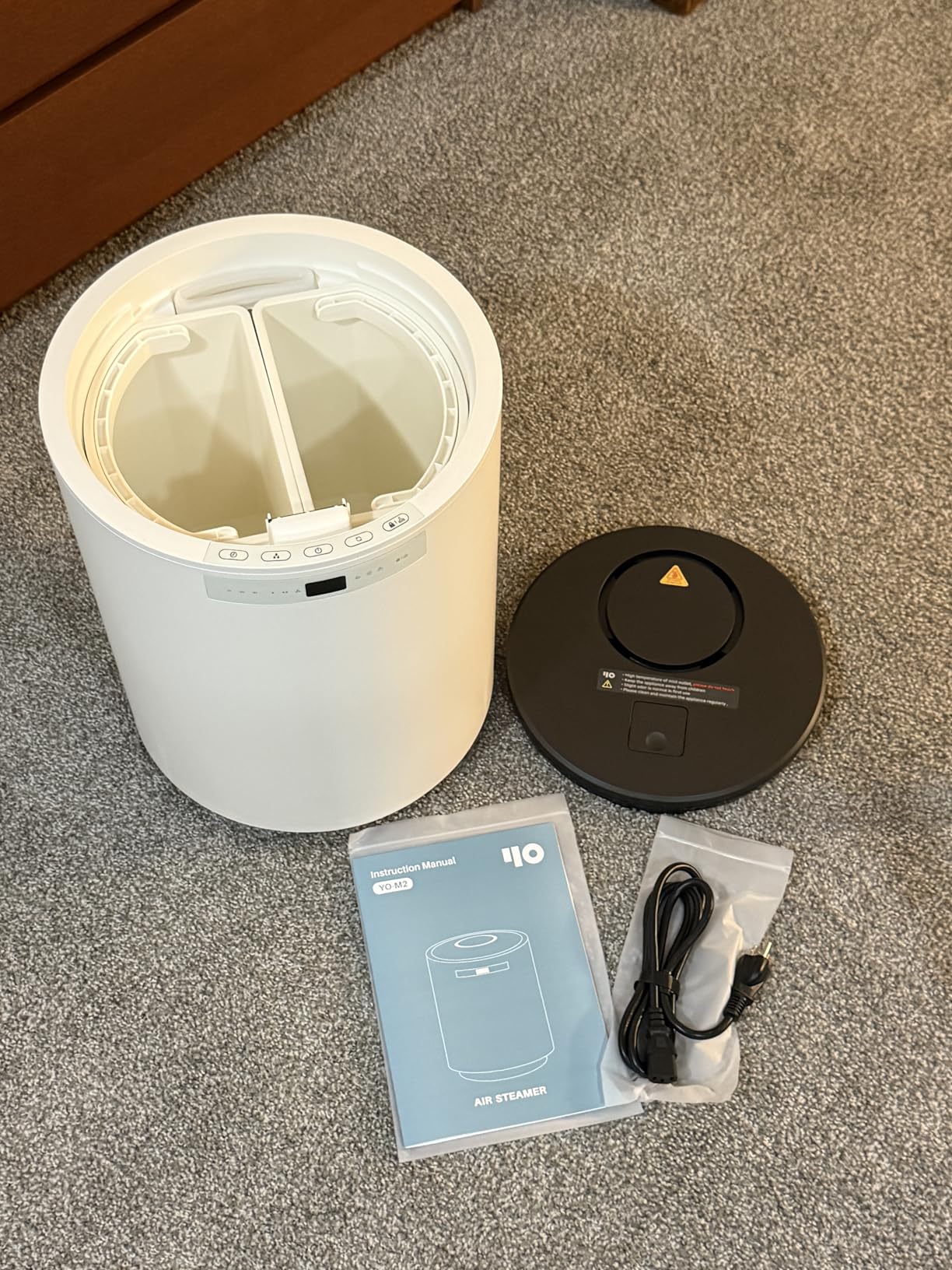 Humidifiers for Large Room, Y&O 10L(2.64Gal) Steam Whole House Humidifier for Plants, Filterless Design, Auto Shut Off, 3 Level Mist Maximum 1200ml/H Output, Covering up to 1000 sq.ft Customer Review Humidifiers for Large Room, Y&O 10L(2.64Gal) Steam Whole House Humidifier for Plants, Filterless Design, Auto Shut Off, 3 Level Mist Maximum 1200ml/H Output, Covering up to 1000 sq.ft - Customer Photo 2