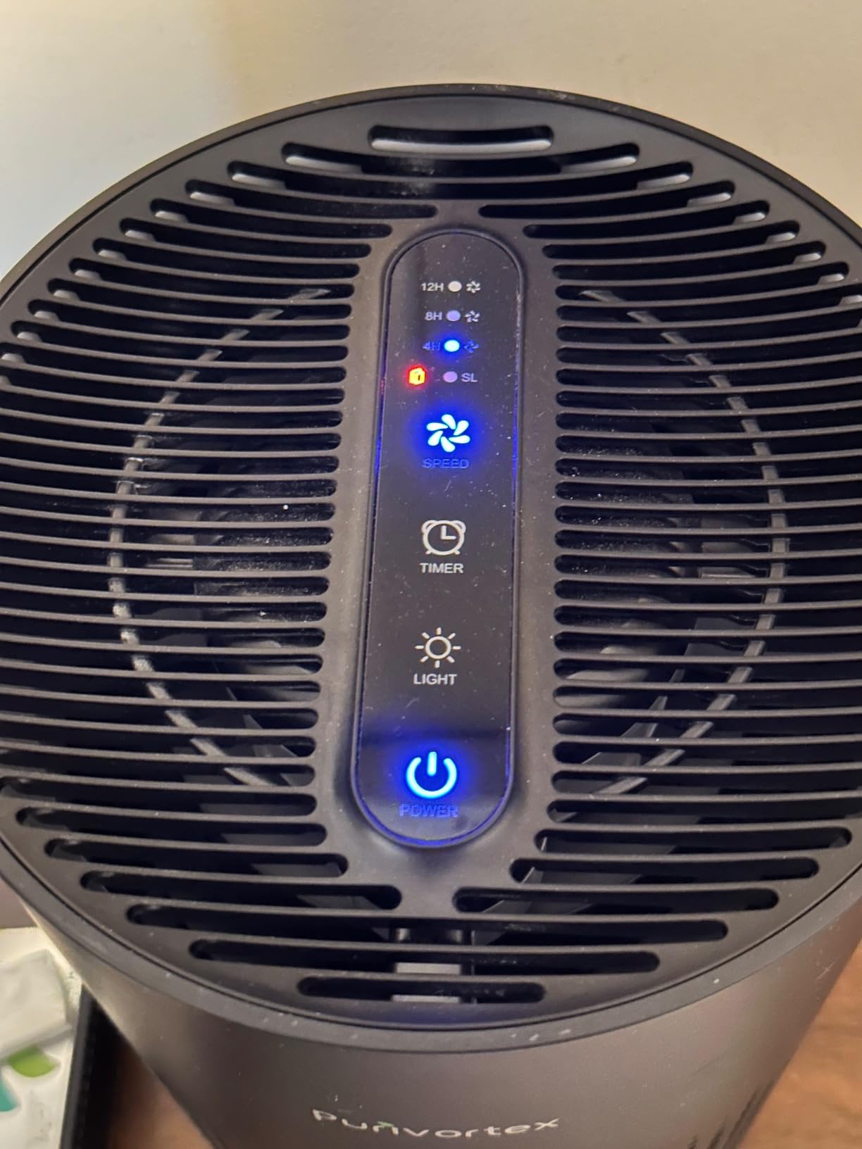 Purivortex Air Purifiers for Bedroom, Quiet Air Purifier with HEPA Filter for Pollen, Smoke, Dust, Pet Dander, Odor, Hair, Ozone Free, Covers Up to 880 Sq Ft, AC400 Black - Customer Photo 1