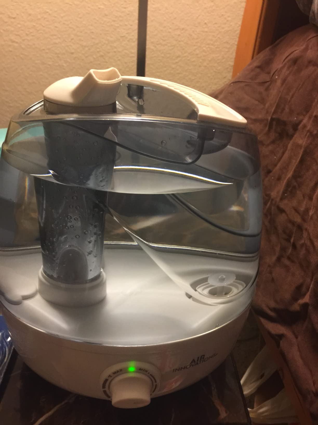 Air Innovations AI-103 Ultrasonic Cool Mist Humidifier for Bedroom – Quiet Cool Mist Diffuser with 2.5L Tank, 23-Hour Runtime, Auto Shut-Off, 360° Nozzle – Ideal for Home, Dorm, & Apartment Essentials Customer Review Air Innovations AI-103 Ultrasonic Cool Mist Humidifier for Bedroom – Quiet Cool Mist Diffuser with 2.5L Tank, 23-Hour Runtime, Auto Shut-Off, 360° Nozzle – Ideal for Home, Dorm, & Apartment Essentials - Customer Photo 2