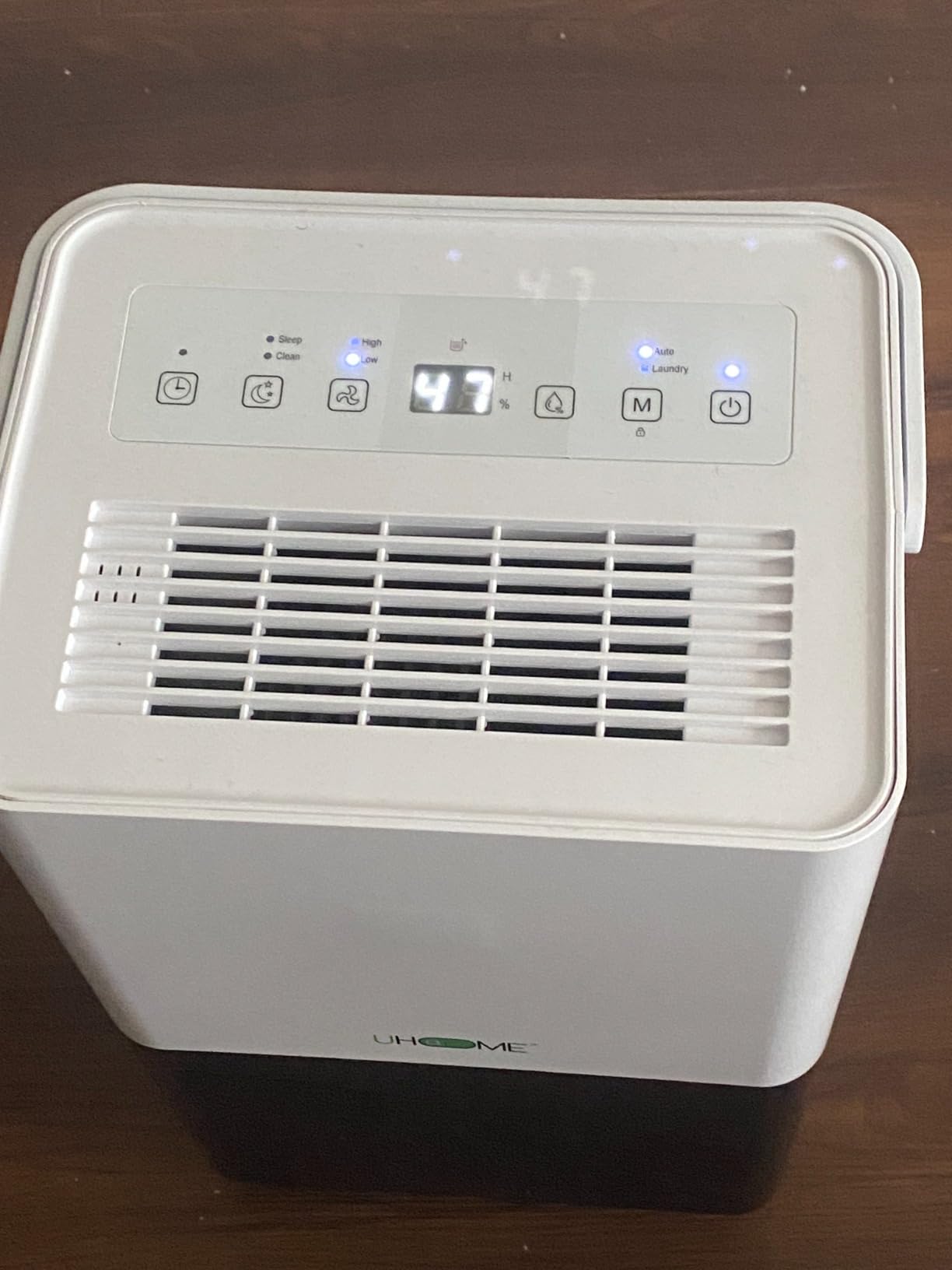 Uhome 30 Pint Dehumidifier - for Basement with Activated Carbon Filter,Ultra Quiet, Humidity Sensor, Auto Shut Off, Continuous Drainage Hose - Ideal Dehumidifiers for Home, 1500 Sq Ft Dehumidifiers Customer Review Uhome 30 Pint Dehumidifier - for Basement with Activated Carbon Filter,Ultra Quiet, Humidity Sensor, Auto Shut Off, Continuous Drainage Hose - Ideal Dehumidifiers for Home, 1500 Sq Ft Dehumidifiers - Customer Photo 4