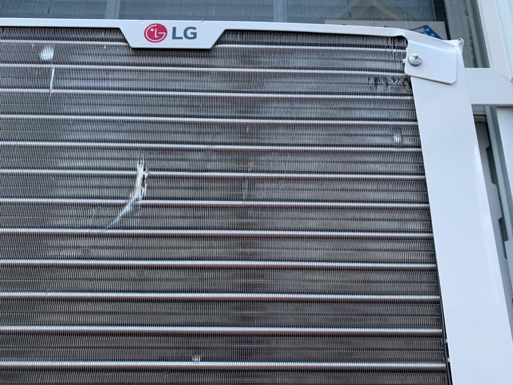 LG 5000 BTU Window Air Conditioners [2023 New] Easy Mechanical Control Ultra-Quiet Compact-size Cools Washable Filter 150 Sq.Ft. for Small Room AC Unit air conditioner Easy Installation White LW5023 - Customer Photo 4