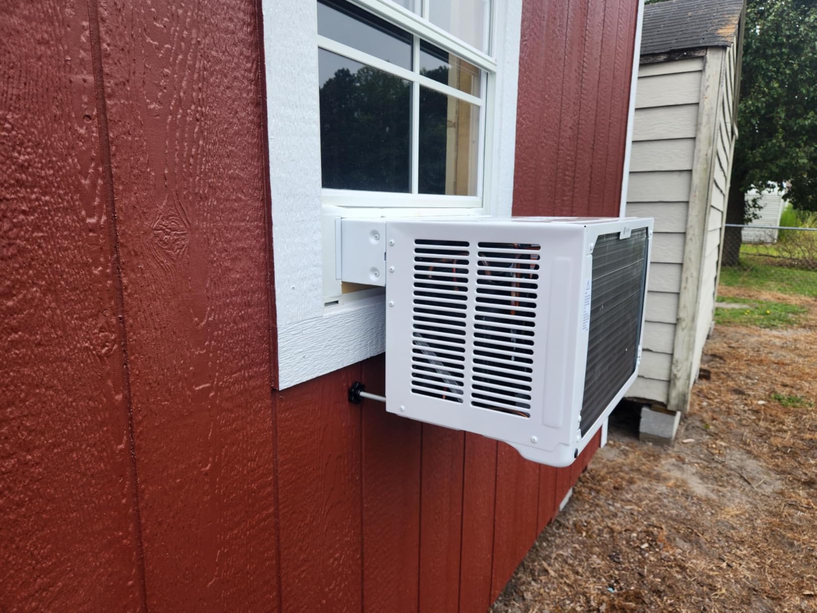 GE Profile ClearView Inverter Window Air Conditioner Unit, 10,300 BTU, U-Shaped Adjustable Depth, Energy Efficient Cooling up to 450 sq ft., Ultra Quiet, SMART Home Capable, Includes Remote, White - Customer Photo 1