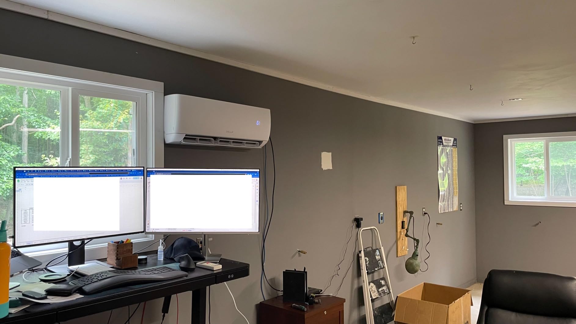 DELLA Motto Series 18000 BTU Wifi Enabled Mini Split 19 SEER2 Cools Up to 1000 Sq.Ft, 208-230V, Works with Alexa, Air Conditioner & Heater with Pre-Charged Heat Pump - Customer Photo 2