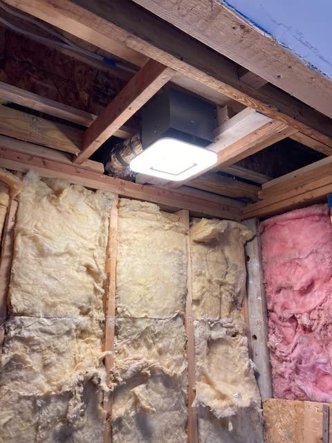 OREiN Bathroom Exhaust Fan with Light, 110 CFM 2.0 Sones, 27W Bathroom Fan with Light for Home, 1500lm, 3000K/4000K/5000K Selectable & Nightlight, FCC/ETL Listed - Customer Photo 1