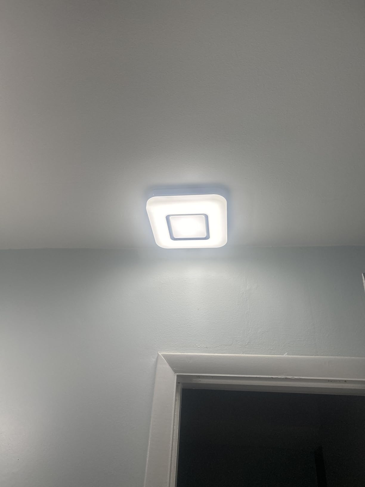 OREiN Bathroom Exhaust Fan with Light, 110 CFM 2.0 Sones, 27W Bathroom Fan with Light for Home, 1500lm, 3000K/4000K/5000K Selectable & Nightlight, FCC/ETL Listed - Customer Photo 2