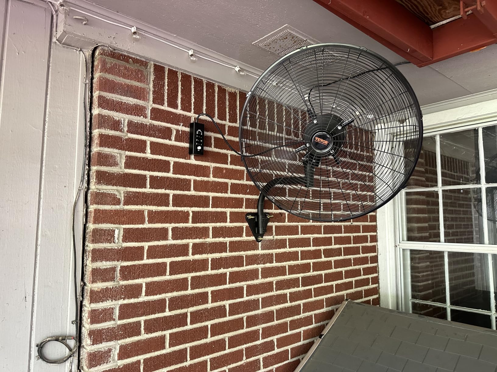 VEVOR 18 inch Wall Mount Fan Oscillating, 3-speed High Velocity Max. 4000 CFM Industrial Wall Fan for Indoor, Commercial, Residential, Warehouse, Greenhouse, Workshop, Basement, Black, ETL Listed Customer Review VEVOR 18 inch Wall Mount Fan Oscillating, 3-speed High Velocity Max. 4000 CFM Industrial Wall Fan for Indoor, Commercial, Residential, Warehouse, Greenhouse, Workshop, Basement, Black, ETL Listed - Customer Photo 1