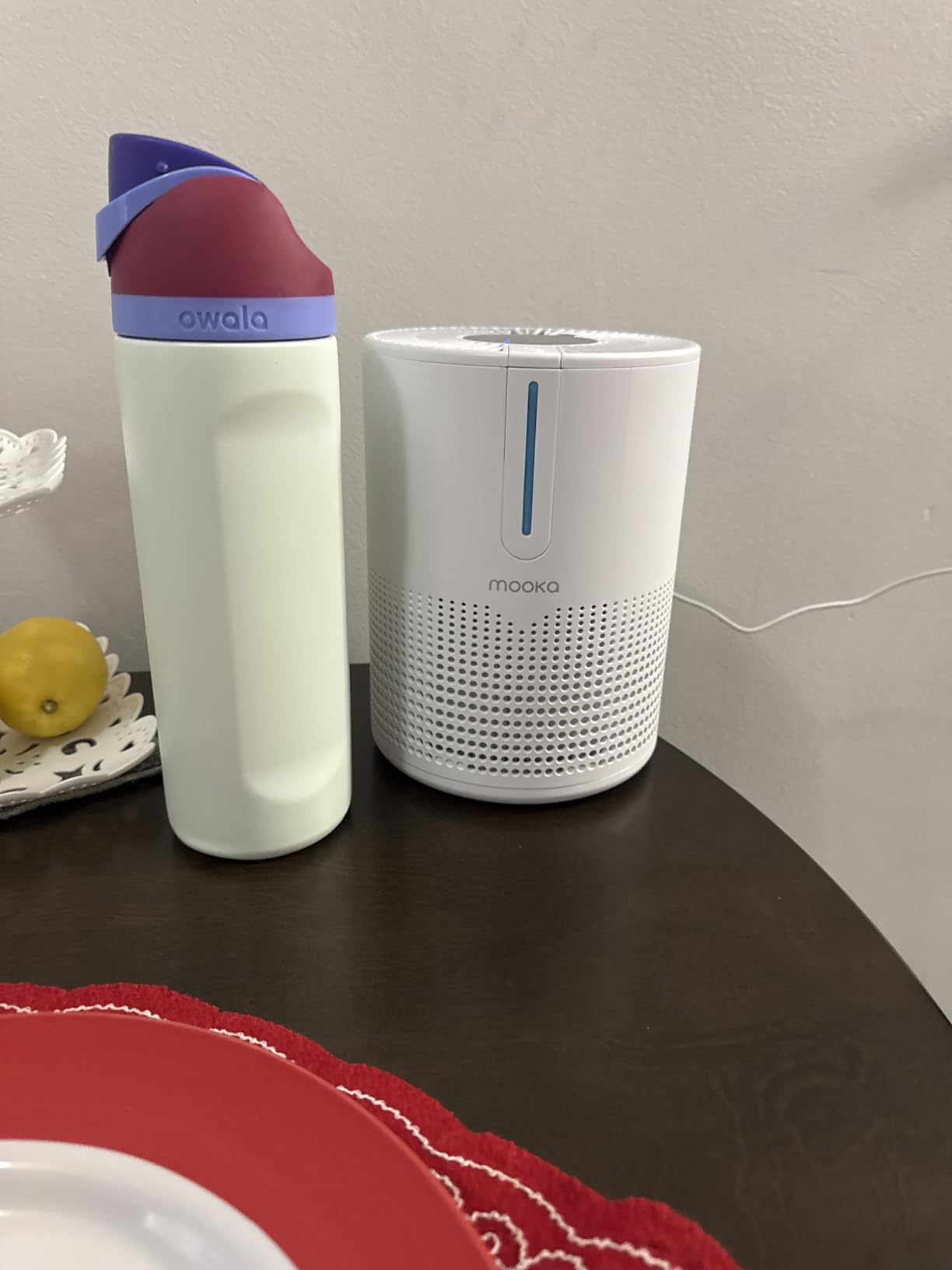 Air Purifiers for Bedroom Home 430 Sq.Ft, MOOKA H13 HEPA Filter Small Portable Air Purifier with USB Cable Fragrance Sponge for Smokers Pollen Pets Dust Odors, Desktop Air Cleaner for Car RV, M01 Customer Review Air Purifiers for Bedroom Home 430 Sq.Ft, MOOKA H13 HEPA Filter Small Portable Air Purifier with USB Cable Fragrance Sponge for Smokers Pollen Pets Dust Odors, Desktop Air Cleaner for Car RV, M01 - Customer Photo 4