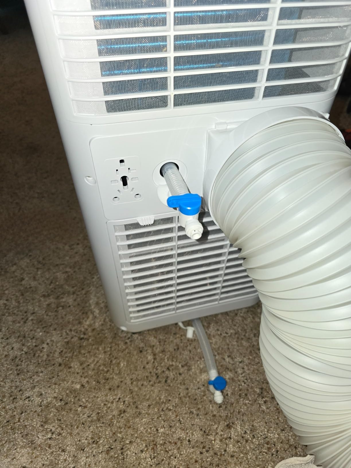 COSTWAY 10000 BTU Portable Air Conditioner, with Fan & Dehumidifier Mode, Quiet AC Unit with Sleep Mode, 2 Speeds, 24H Timer, LED Display, Remote Control, Cool Rooms up to 350 Sq.Ft for Bedroom, Dorms Customer Review COSTWAY 10000 BTU Portable Air Conditioner, with Fan & Dehumidifier Mode, Quiet AC Unit with Sleep Mode, 2 Speeds, 24H Timer, LED Display, Remote Control, Cool Rooms up to 350 Sq.Ft for Bedroom, Dorms - Customer Photo 1
