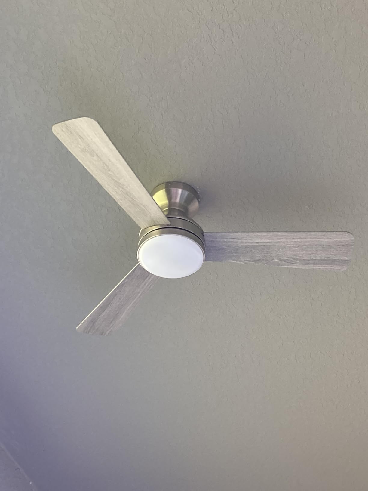 Amico Ceiling Fans with Lights, 42 inch Low Profile Ceiling Fan with Light and Remote Control, Flush Mount, Reversible, 3CCT, Dimmable, Noiseless, Black Ceiling Fan for Bedroom, Indoor/Outdoor Use Customer Review Amico Ceiling Fans with Lights, 42 inch Low Profile Ceiling Fan with Light and Remote Control, Flush Mount, Reversible, 3CCT, Dimmable, Noiseless, Black Ceiling Fan for Bedroom, Indoor/Outdoor Use - Customer Photo 4