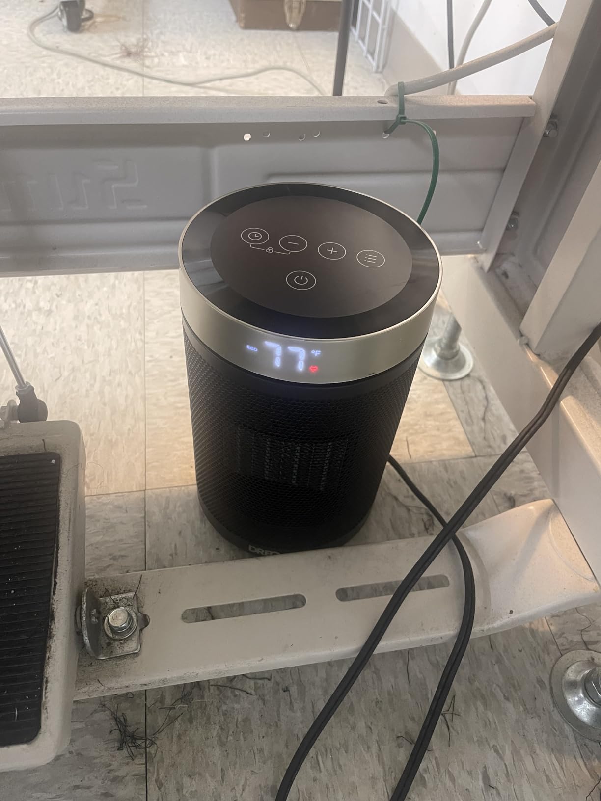 Dreo Space Heater, Portable Electric Heaters for Indoor Use with Thermostat and Remote, 2024 Upgraded, Digital Display, 12H Timer, 5 Mode, 1500W PTC Ceramic Fast Safety Heat for Office Bedroom Home Customer Review Dreo Space Heater, Portable Electric Heaters for Indoor Use with Thermostat and Remote, 2024 Upgraded, Digital Display, 12H Timer, 5 Mode, 1500W PTC Ceramic Fast Safety Heat for Office Bedroom Home - Customer Photo 5