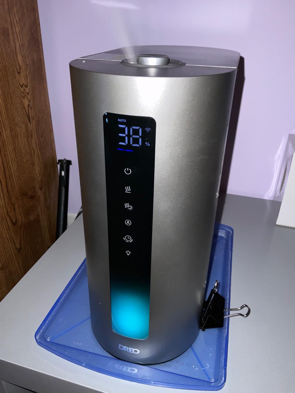 Dreo 6L Humidifiers for Bedroom, Smart Warm & Cool Mist for Large Room, 60Hr Quiet Runtime for Baby, Plant, Humidity Sensor, Indicator Light, 12H Timer, Google/Alexa, HM713S - Customer Photo 3