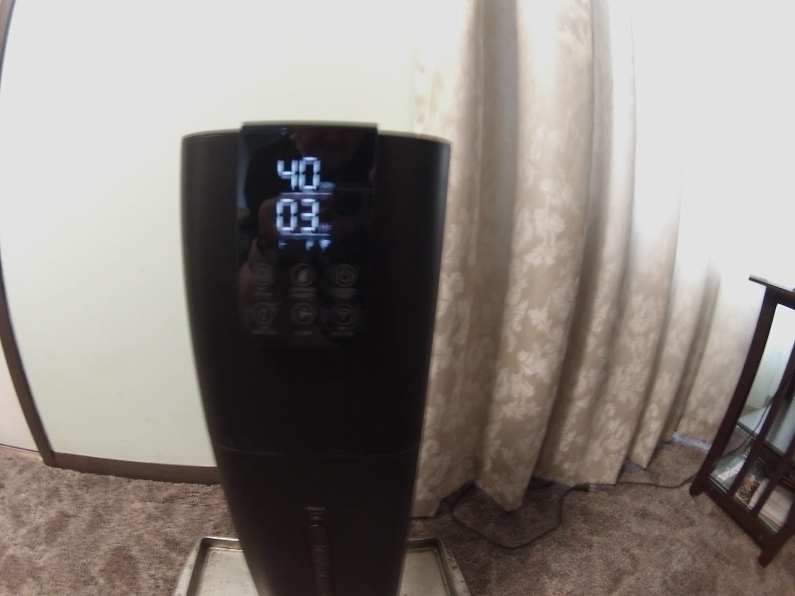 Smart Humidifiers Large Room Bedroom Home, 2.11Gal(8L) Quiet Top Fill Cool Mist Humidifier, Smart App & Remote Control, 3 Speed Humidifier with 360° Nozzle, Humidity Setting for Baby Office Customer Review Smart Humidifiers Large Room Bedroom Home, 2.11Gal(8L) Quiet Top Fill Cool Mist Humidifier, Smart App & Remote Control, 3 Speed Humidifier with 360° Nozzle, Humidity Setting for Baby Office - Customer Photo 2