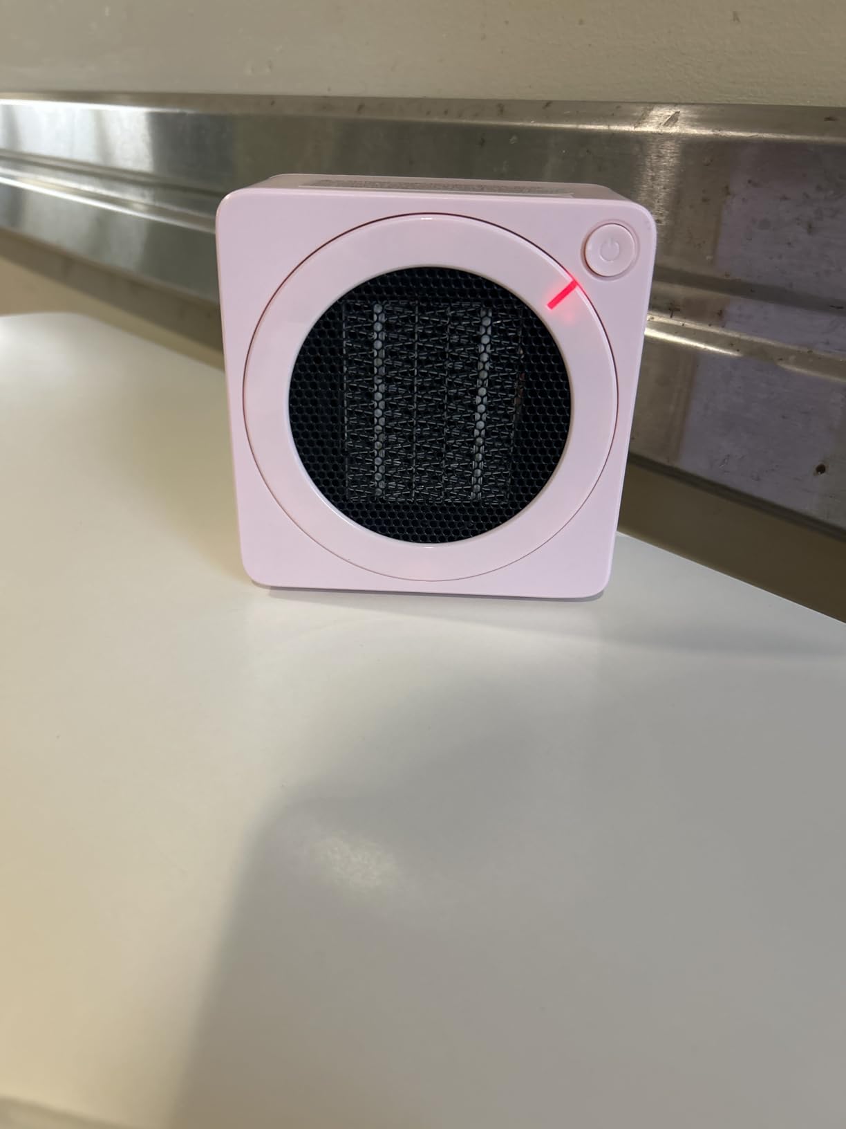 Gaiatop Mini Space Heater, Lightweight PTC Ceramic Fast Heating 500W Energy Efficient for Indoor Use, Overheating & 45° Tip-Over Protection, Portable Desk Electric Heaters for Office Home Black Customer Review Gaiatop Mini Space Heater, Lightweight PTC Ceramic Fast Heating 500W Energy Efficient for Indoor Use, Overheating & 45° Tip-Over Protection, Portable Desk Electric Heaters for Office Home Black - Customer Photo 1
