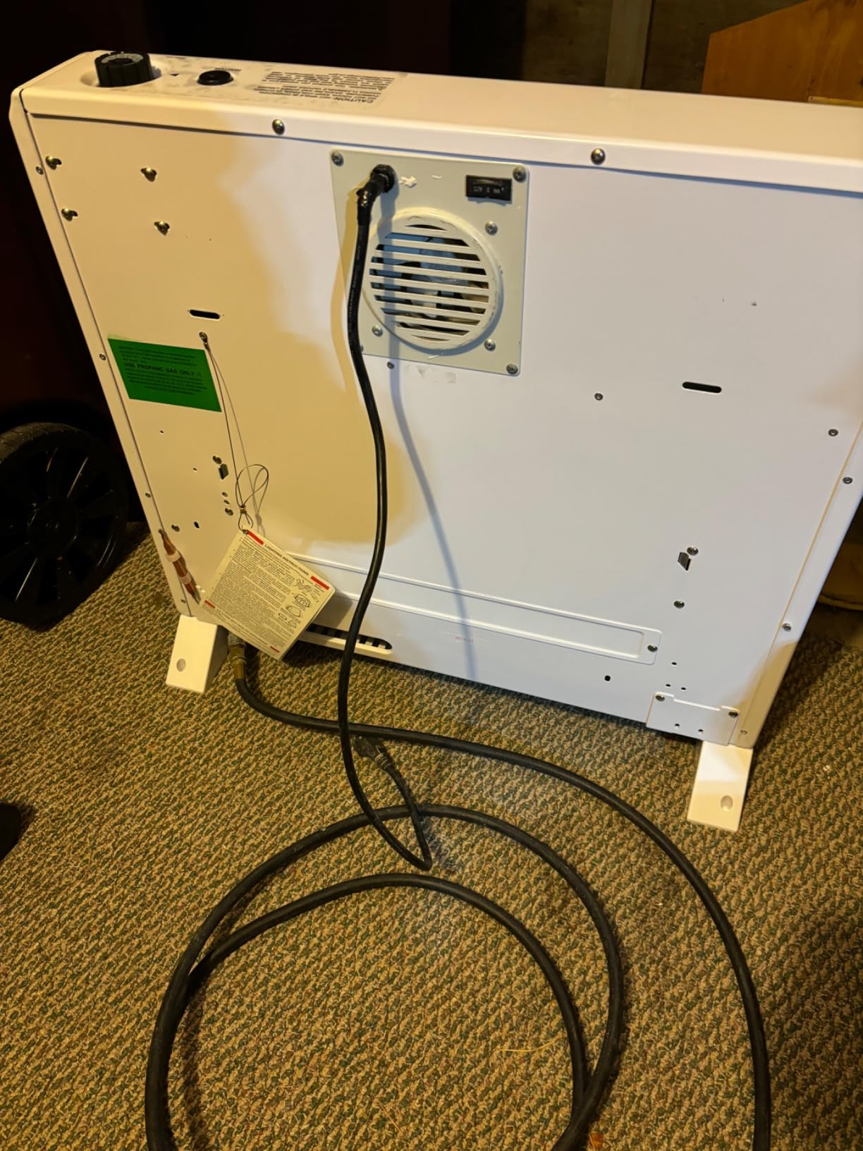 ProCom Heating Liquid Propane Ventless Infrared Plaque Heater With Base Feet - 25,000 BTU, T-Stat Control - Model# ML250TPA-B Customer Review ProCom Heating Liquid Propane Ventless Infrared Plaque Heater With Base Feet - 25,000 BTU, T-Stat Control - Model# ML250TPA-B - Customer Photo 1