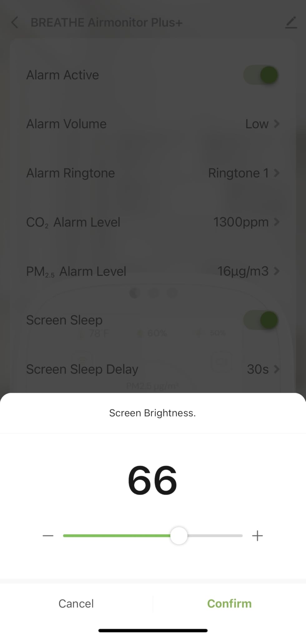BREATHE Airmonitor Plus: Smart Air Quality Monitor Indoor - 8-in-1 CO2 Meter, Formaldehyde Detector, VOC Meter, PM1/2.5/10, Temperature & Humidity - Air Quality Tester for Home with App Customer Review BREATHE Airmonitor Plus: Smart Air Quality Monitor Indoor - 8-in-1 CO2 Meter, Formaldehyde Detector, VOC Meter, PM1/2.5/10, Temperature & Humidity - Air Quality Tester for Home with App - Customer Photo 3