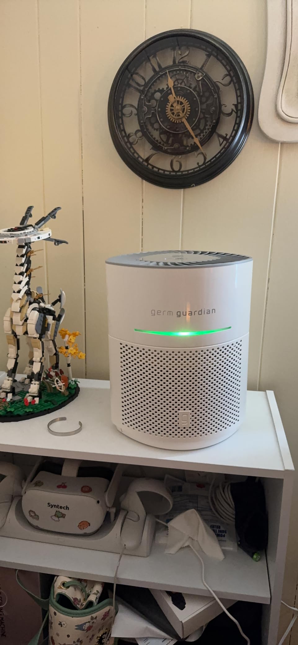 GermGuardian Airsafe+ Air Purifier for Home, for Wildfire Smoke, Pets, Pollen, Odor, Large Rooms Up To 1043 Sq. Ft. with HEPA Pure Air Filter, UV-C Light & Air Quality Sensor, 12 GermGuardian Airsafe+ Air Purifier for Home, for Wildfire Smoke, Pets, Pollen, Odor, Large Rooms Up To 1043 Sq. Ft. with HEPA Pure Air Filter, UV-C Light & Air Quality Sensor, 12