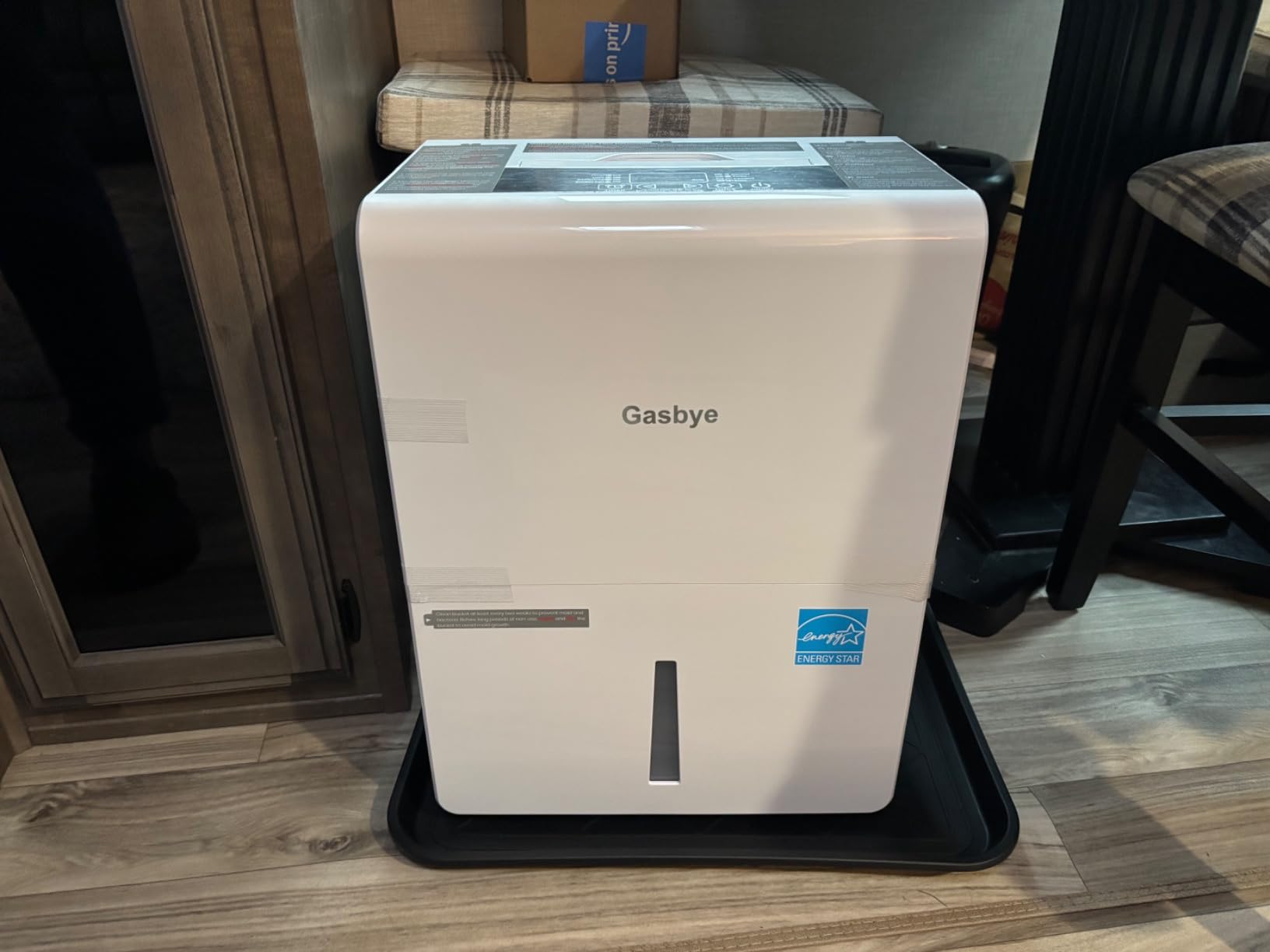4500 Sq.Ft. Most Efficient Energy Star 2024 Dehumidifier for Basement with Drain Hose, Max 115 Pints/D Dehumidifier for Large Room, [45dB Quiet Compressor], Easy Drainage, Auto-restart, Black - Customer Photo 2