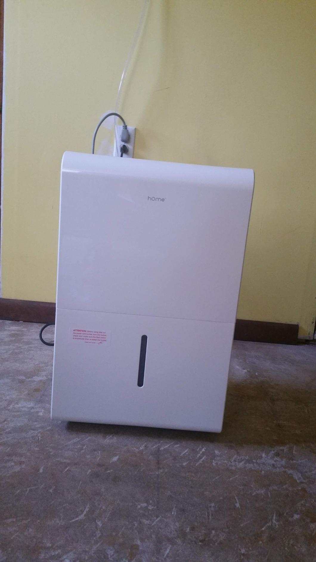 hOmeLabs 50 Pint Wi-Fi Dehumidifier for up to 7,000 Sq Ft Rooms (MAX 120 Pint at 95°F, 90% RH) – Powerful Humidity Control for Large Rooms and Basements - Customer Photo 2