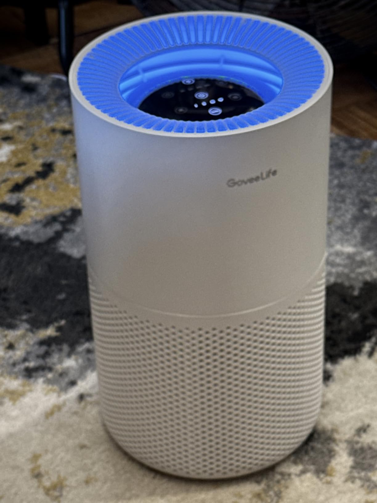 GoveeLife Air Purifiers for Home, Smart Air Purifier for Large Rooms with App & Alexa Control, Covers up to 1162ft², Air Quality Monitor, PM2.5 Sensor Air Purifier for Pet Hair, Pollen, Dust, Smoke Customer Review GoveeLife Air Purifiers for Home, Smart Air Purifier for Large Rooms with App & Alexa Control, Covers up to 1162ft², Air Quality Monitor, PM2.5 Sensor Air Purifier for Pet Hair, Pollen, Dust, Smoke - Customer Photo 1