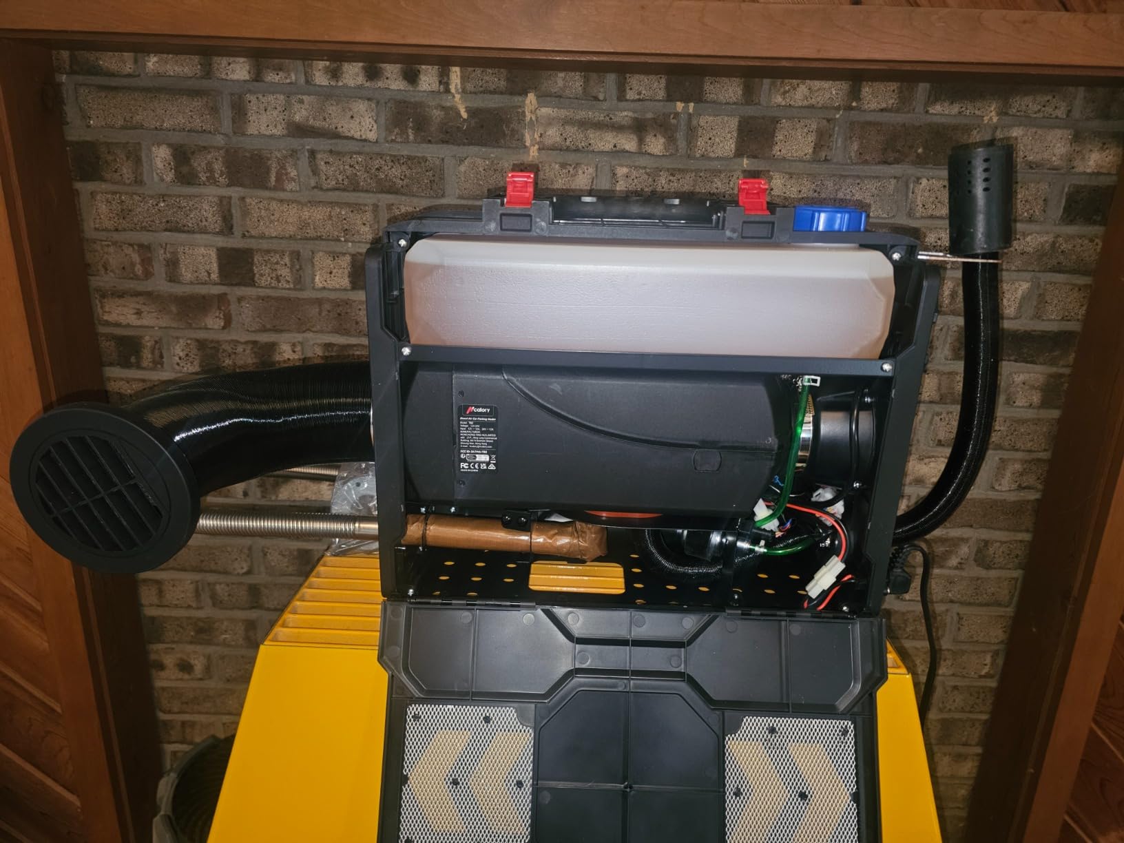 HCALORY 12V Portable Diesel Heater,Toolbox 2 Diesel Air Heater 8KW 6L All-in-One Parking Heater with APP Control Work at Altitude Max 20000 ft for Car Trucks RV and camper Customer Review HCALORY 12V Portable Diesel Heater,Toolbox 2 Diesel Air Heater 8KW 6L All-in-One Parking Heater with APP Control Work at Altitude Max 20000 ft for Car Trucks RV and camper - Customer Photo 4