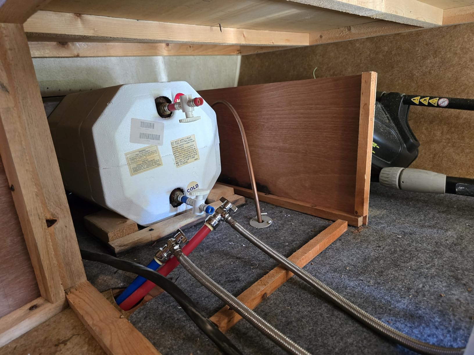 Tankless Hot Water Heater Electric, ECOTOUCH 8kW 240V Instant Water Heater Under Sink Point of Use Water Heaters on Demand with Self Modulating Technology ETL Certificated ECO80S White Customer Review Tankless Hot Water Heater Electric, ECOTOUCH 8kW 240V Instant Water Heater Under Sink Point of Use Water Heaters on Demand with Self Modulating Technology ETL Certificated ECO80S White - Customer Photo 2
