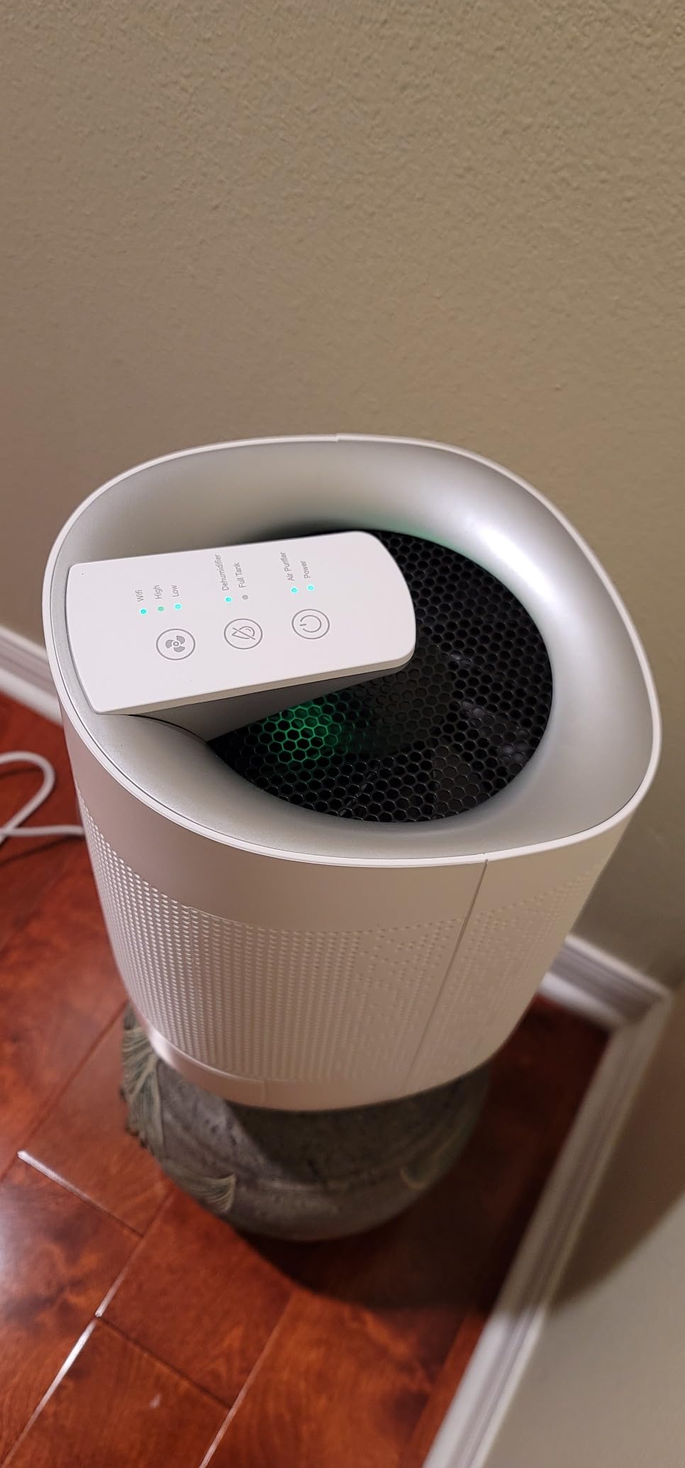 1000ml Air Dehumidifier w/Purifying Function for Home (800 Sq.Ft), Small Dehumidifiers with WIFI APP Control, Auto Shut Off, True HEPA Filter, Ideal for Closet Bedroom Bathroom 2 Filter - Customer Photo 1
