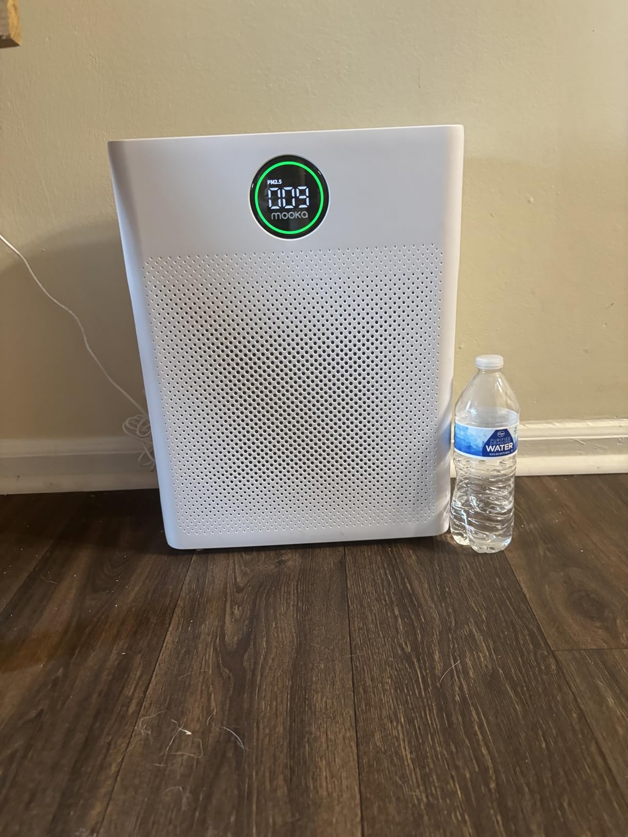 Air Purifiers for Home Large Room up to 2200sq.ft, MOOKA Air purifier for Home Pets with Washable Filter, PM 2.5 Display Air Quality Sensor Air Cleaner for Bedroom, Dorm room, Pets, Office, PR1 Customer Review Air Purifiers for Home Large Room up to 2200sq.ft, MOOKA Air purifier for Home Pets with Washable Filter, PM 2.5 Display Air Quality Sensor Air Cleaner for Bedroom, Dorm room, Pets, Office, PR1 - Customer Photo 2