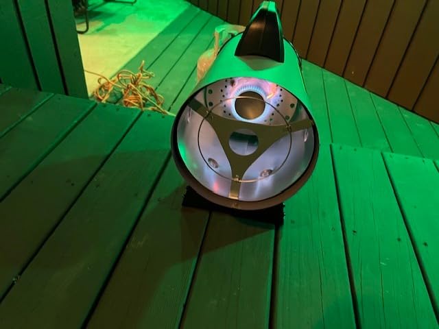 InoKraft Maxheat MH125 125,000 BTU Forced Air Propane Heater, Auto 25-95F On/OFF Control, Portable Garage/Shop Heater for Garages, Job Sites - 10ft Hose - Customer Photo 2