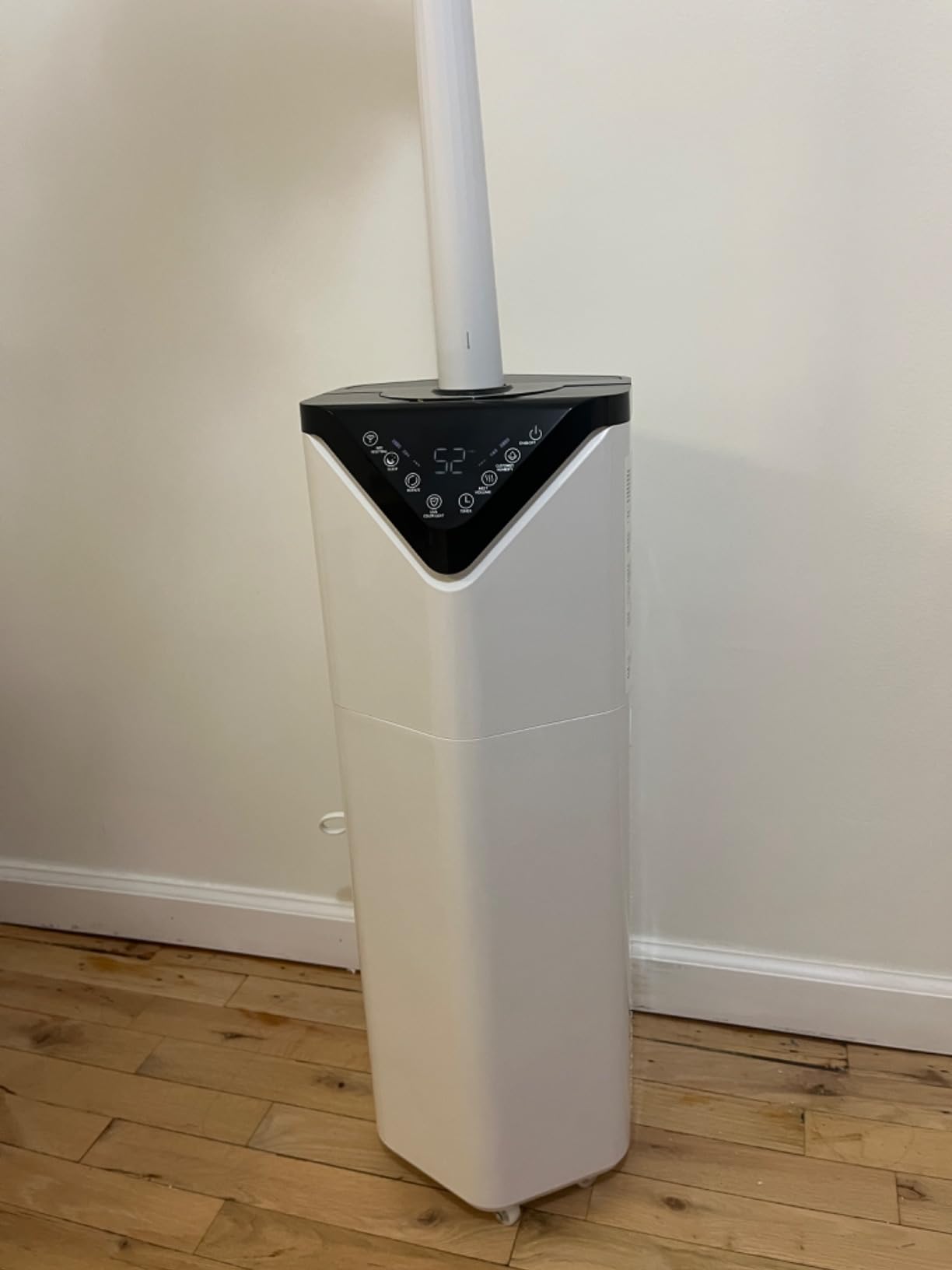 19L/5Gal Humidifiers for Bedroom Large Room 2800 sq ft, Quiet Humidifiers for Large Room, Floor Humidifier with 3 Mist Mode & Auto 180°Mist Tube for Home Whole House School Office Commercial Plants - Customer Photo 1