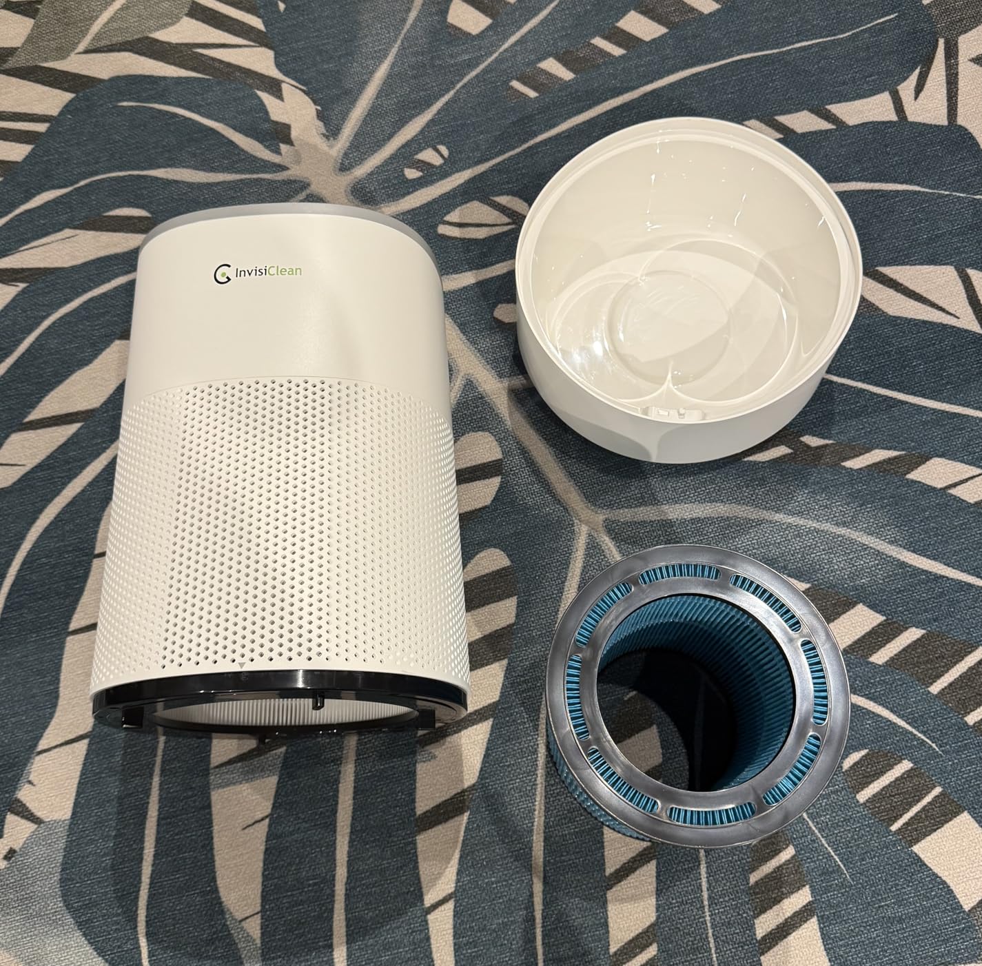 Air Purifier and Humidifier Combo All in One for Bedroom - Quiet 2 in 1 Smart Air Humidifier and Purifier for Home - Use Year-round for up to 1100 sq ft - InvisiClean AquaNova - Customer Photo 1