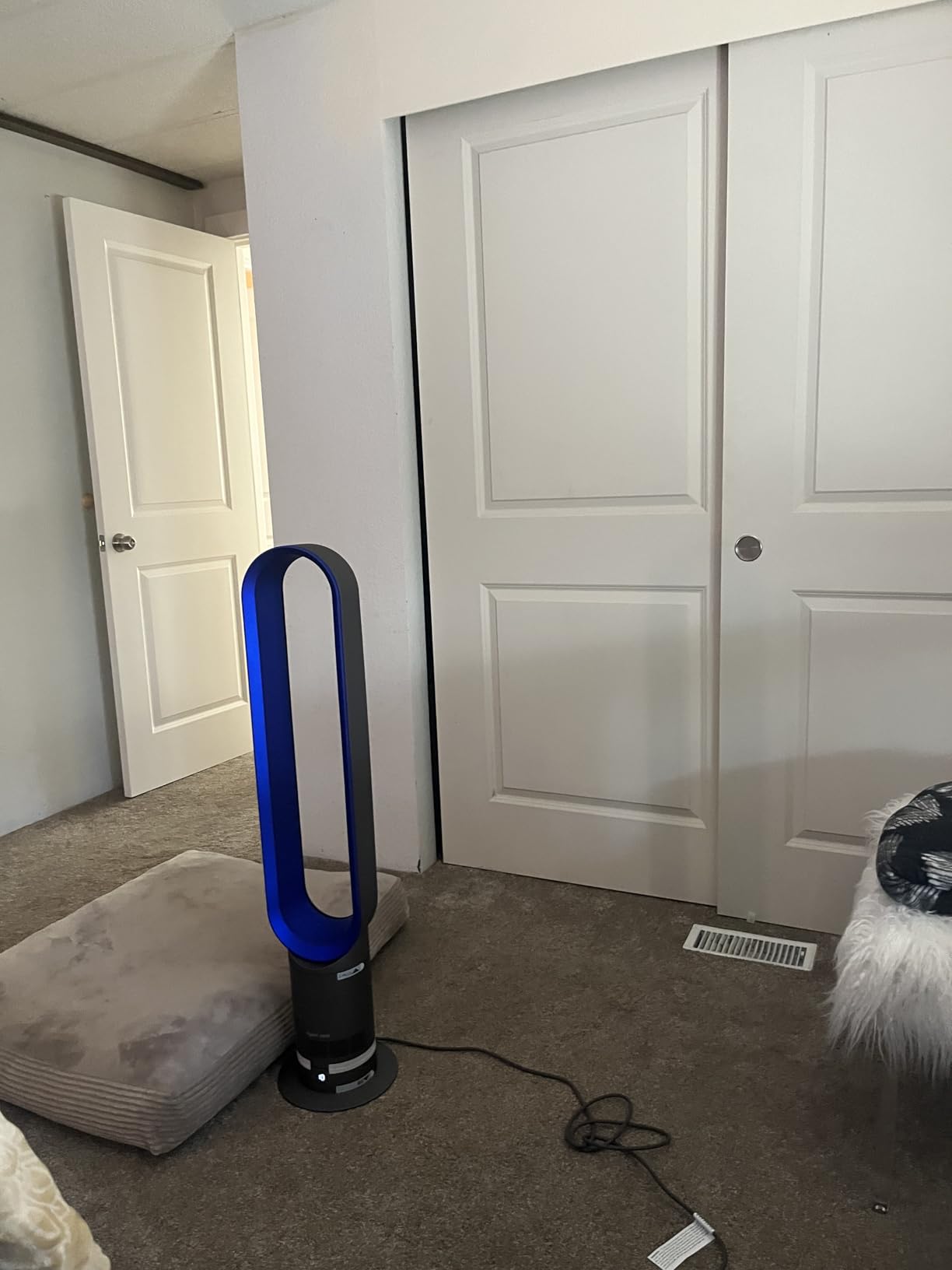 Dyson Cool AM07 Air Multiplier Bladeless Tower Fan, Iron/Blue Customer Review Dyson Cool AM07 Air Multiplier Bladeless Tower Fan, Iron/Blue - Customer Photo 1