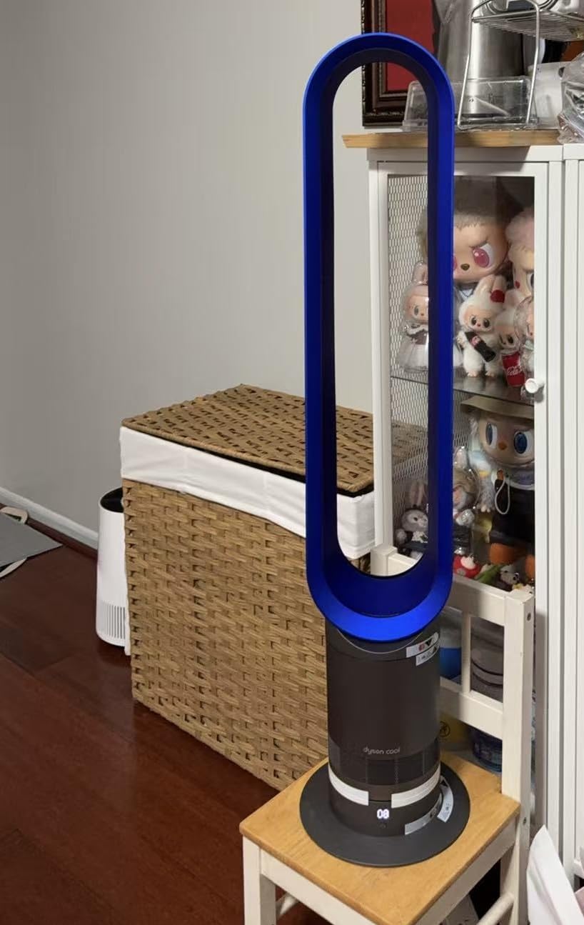 Dyson Cool AM07 Air Multiplier Bladeless Tower Fan, Iron/Blue Customer Review Dyson Cool AM07 Air Multiplier Bladeless Tower Fan, Iron/Blue - Customer Photo 2