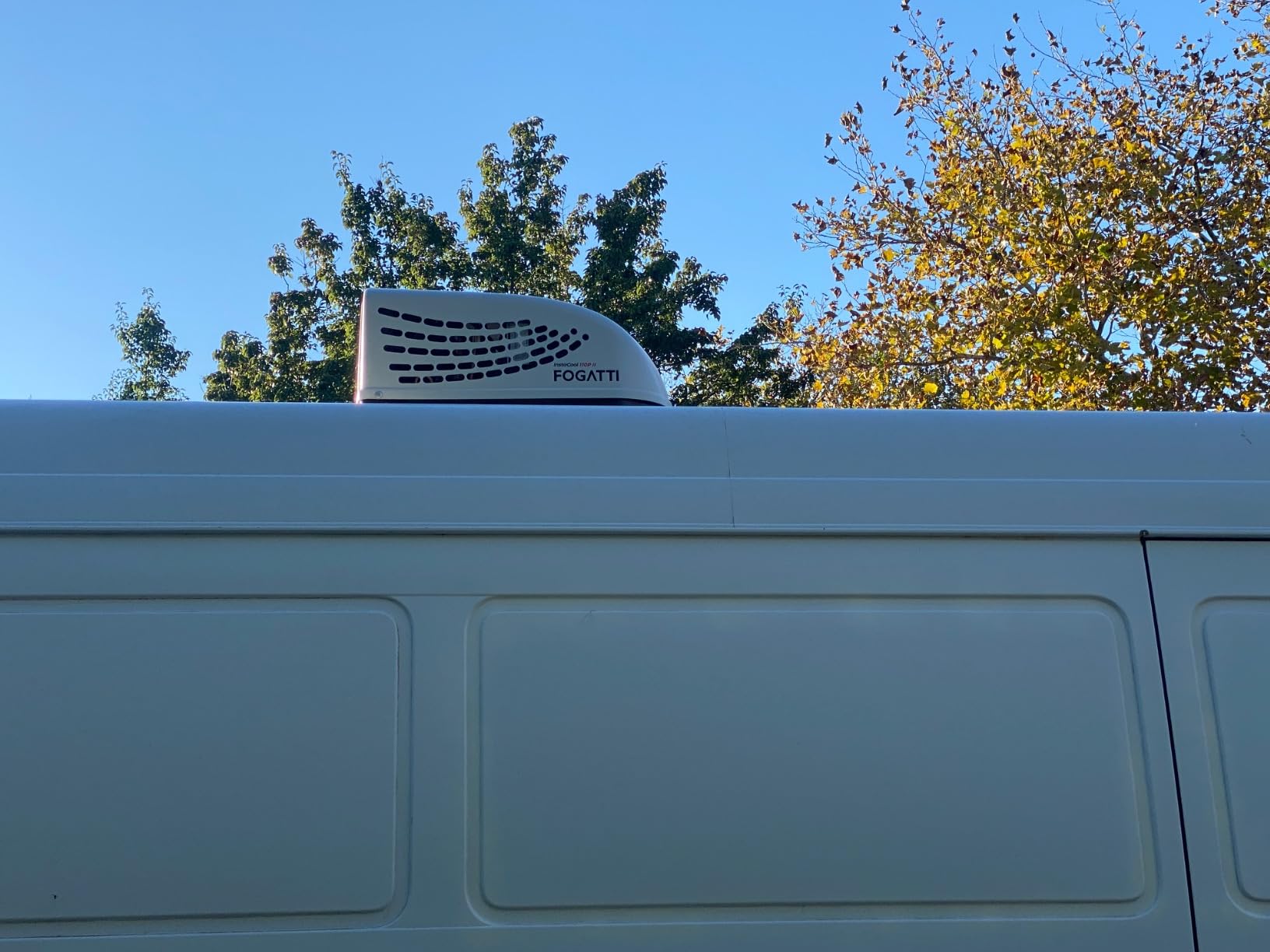 FOGATTI RV Air Conditioner InstaCool 13500BTU Non-Ducted, Rooftop AC Unit RV, All in One Unit, Easy Install, Quiet AC, For Camper, 115V (Non-ducted, White) - Customer Photo 1