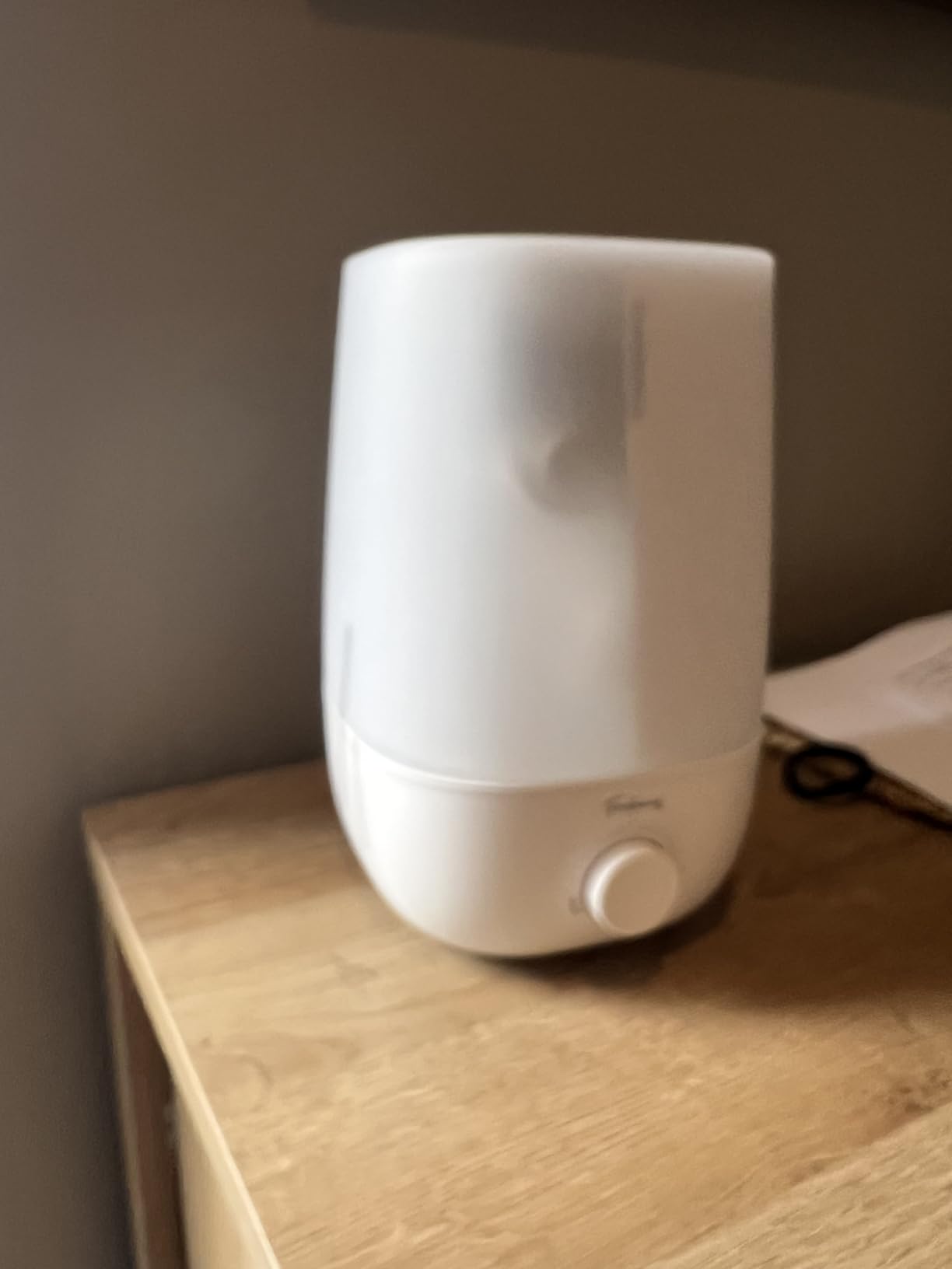 Fontaines Luxury Top-Fill Cool Mist Humidifier - 360° Ultra-Fine Spray, Whisper-Quiet Operation, Dishwasher-Safe Tank, Nightlight & Auto Shut-Off, Easy to Clean for Home, Bedroom, Baby Nursery - Customer Photo 1
