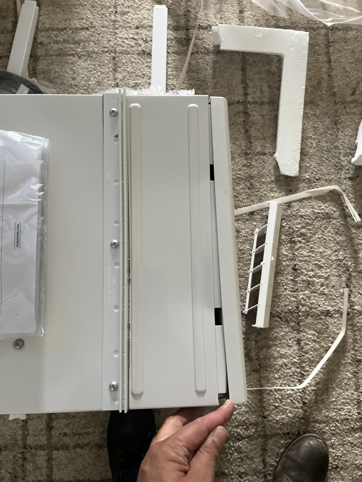 DRCAC101XNA1 10,000 BTU 115V Casement Air Conditioner - White Customer Review DRCAC101XNA1 10,000 BTU 115V Casement Air Conditioner - White - Customer Photo 2