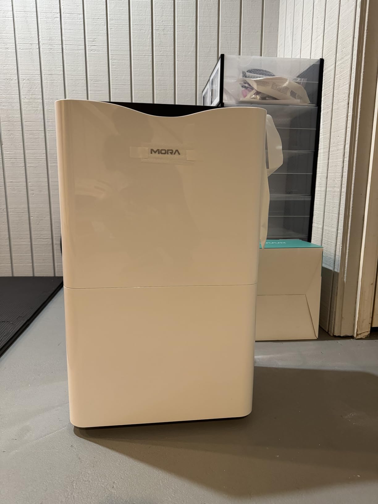 Mora Mora by Hisense 50 Pint Dehumidifier, for Space upto 4,500 Sq. Ft at Home, in Basements and Large Rooms, Energy Star, Quiet Operation,Filter Indicator with Washable Filter, 2 Years Warranty Customer Review Mora Mora by Hisense 50 Pint Dehumidifier, for Space upto 4,500 Sq. Ft at Home, in Basements and Large Rooms, Energy Star, Quiet Operation,Filter Indicator with Washable Filter, 2 Years Warranty - Customer Photo 4
