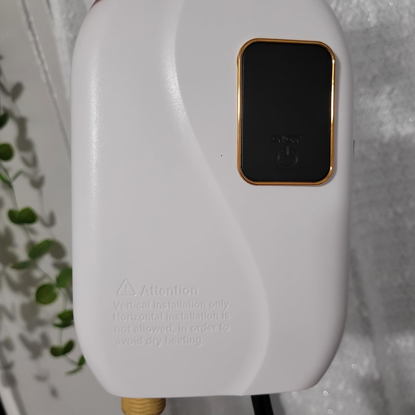 Tankless Water Heater Electric 110V, 3000W Instant Electric Water Heater, Under Sink Water Heater with Digital Display, On Demand Hot Water heater Electric for Kitchen Bathroom Washin Customer Review Tankless Water Heater Electric 110V, 3000W Instant Electric Water Heater, Under Sink Water Heater with Digital Display, On Demand Hot Water heater Electric for Kitchen Bathroom Washin - Customer Photo 1