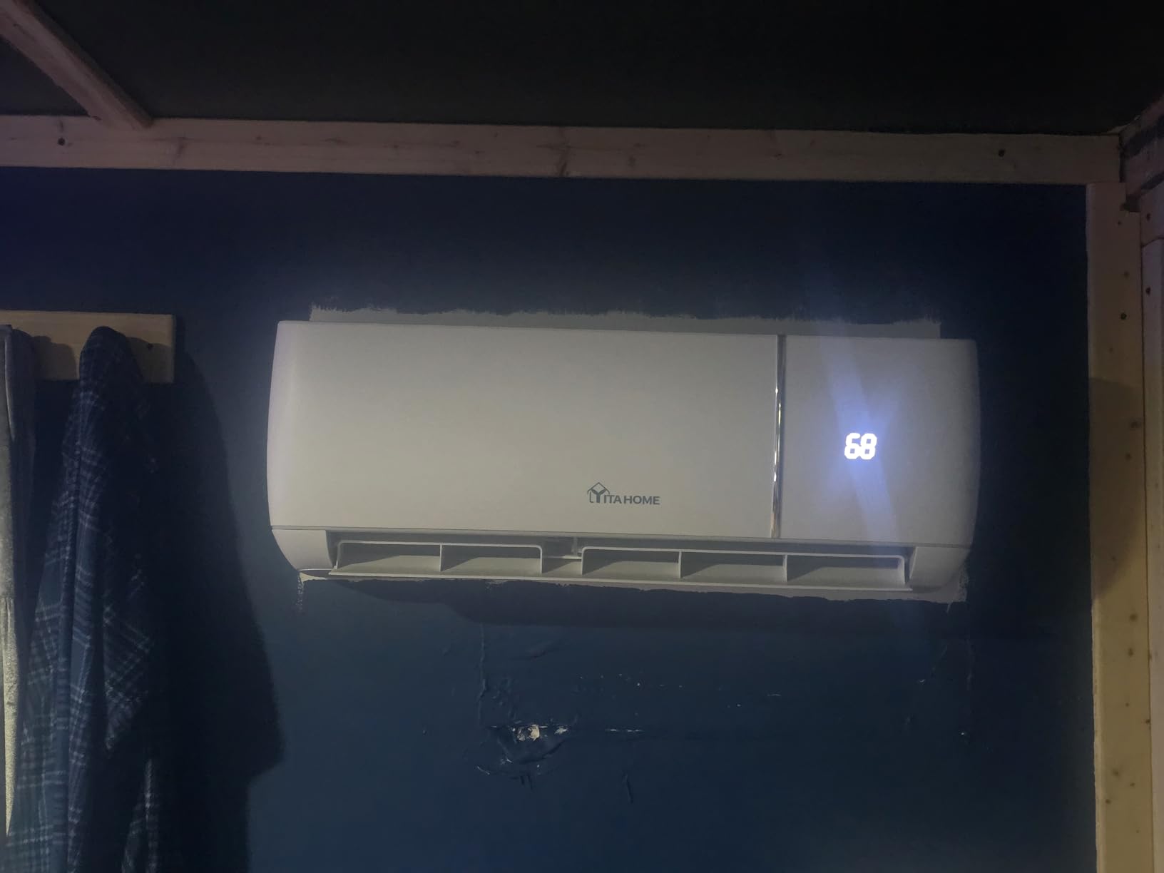 YITAHOME 12000 BTU Mini Split Air Conditioner Heat Pump System, Wifi Enabled 20 SEER2 115V Inverter Ductless AC Cool Up to 750 Sq. Ft, Compatible with Alexa, Complete Installation Kit, White - Customer Photo 1
