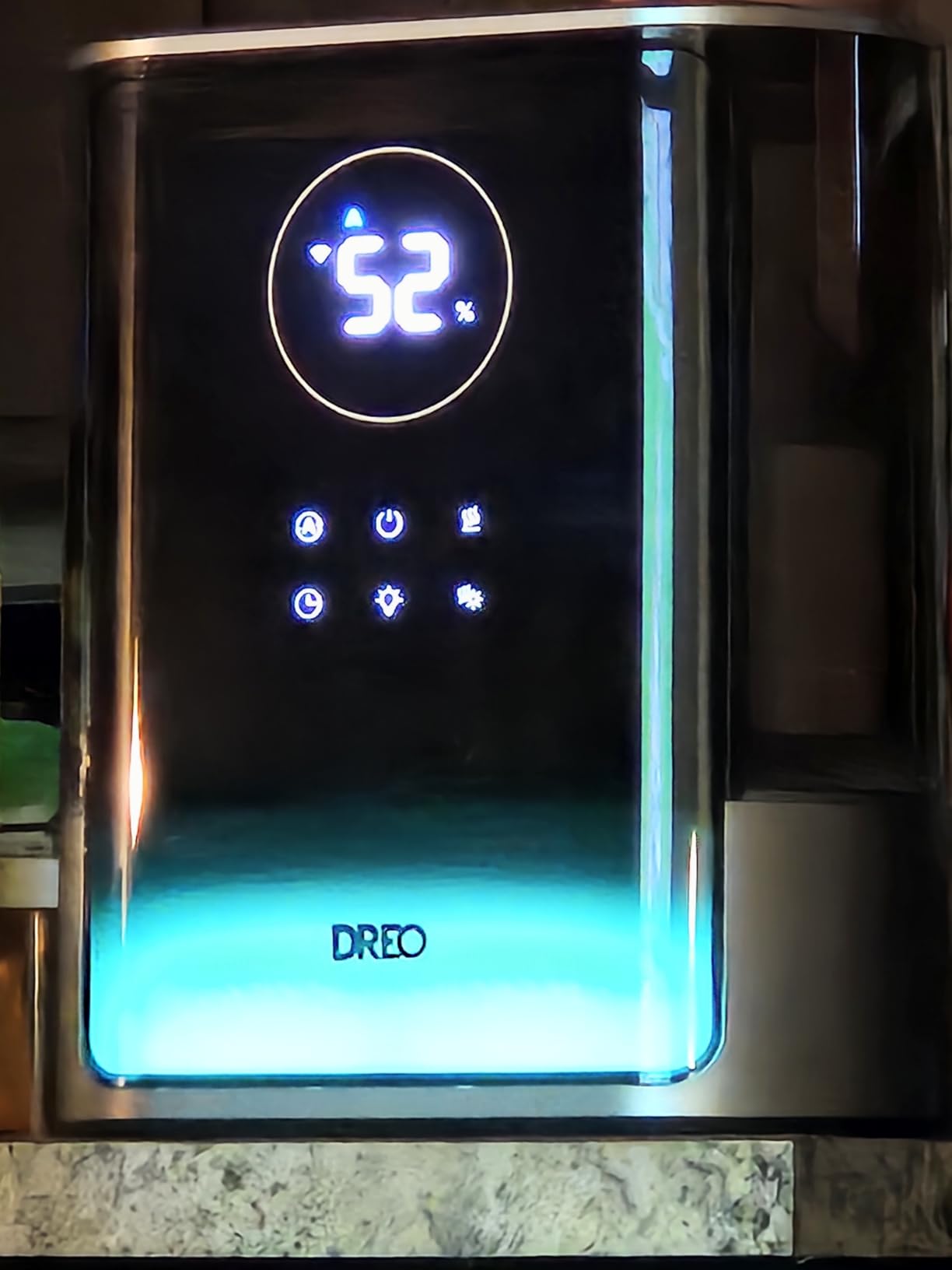 Dreo 8L Smart Humidifier Large Room 600ft², HM717S, 80H Runtime Supersized Warm and Cool Mist Humidifiers for Bedroom Baby, 28dB Quiet Air Humidifier for Plants Indoor, Home, Whole House, Silver Customer Review Dreo 8L Smart Humidifier Large Room 600ft², HM717S, 80H Runtime Supersized Warm and Cool Mist Humidifiers for Bedroom Baby, 28dB Quiet Air Humidifier for Plants Indoor, Home, Whole House, Silver - Customer Photo 1