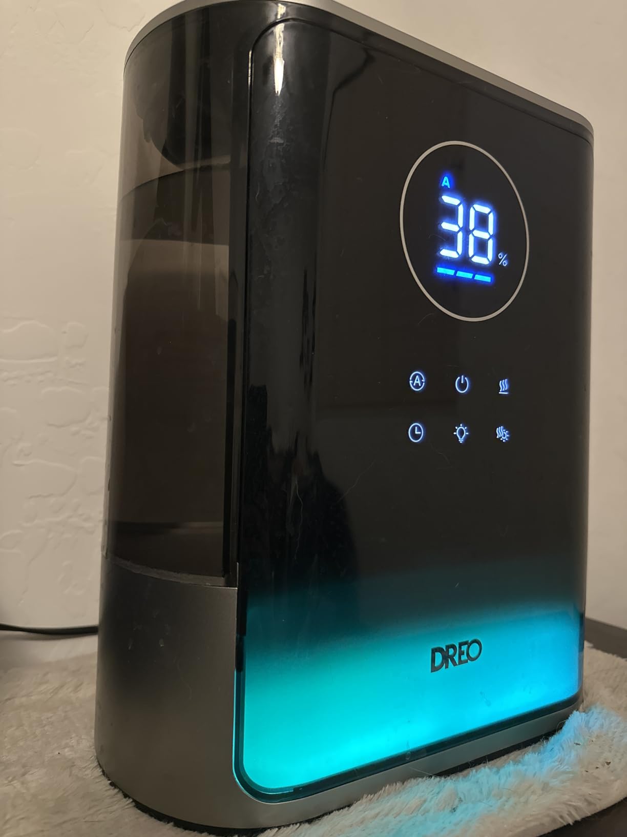 Dreo 8L Smart Humidifier Large Room 600ft², HM717S, 80H Runtime Supersized Warm and Cool Mist Humidifiers for Bedroom Baby, 28dB Quiet Air Humidifier for Plants Indoor, Home, Whole House, Silver Customer Review Dreo 8L Smart Humidifier Large Room 600ft², HM717S, 80H Runtime Supersized Warm and Cool Mist Humidifiers for Bedroom Baby, 28dB Quiet Air Humidifier for Plants Indoor, Home, Whole House, Silver - Customer Photo 2