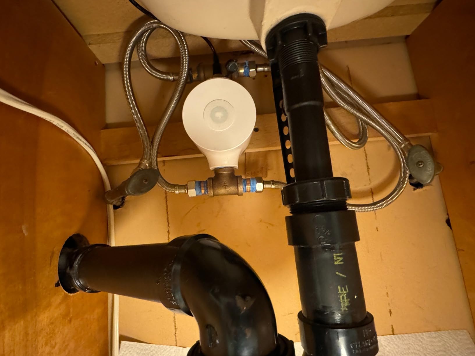 HBS24-12T Digital Smart Instant Hot Water Recirculating Pump Kit – Built-in Thermostat, Timer, Digital Screen, Extremely Quiet, Under Sink Recirculation System - Customer Photo 1