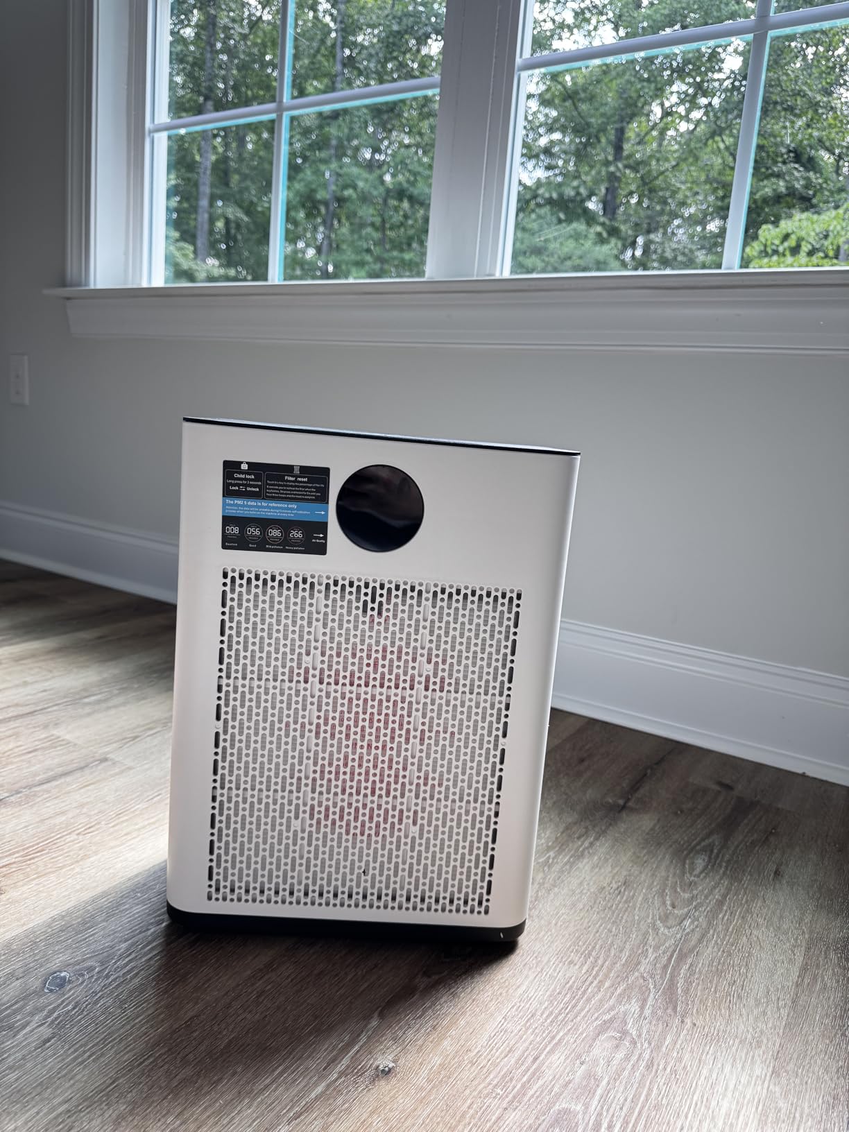 Air Purifier,FREHSDEW Air Purifiers for Home with H14 HEPA and Activated Carbon Filter, Removes 99.99% of Dust,Odors,Smoke,and Pet Hair Covers up to 2300 Sq.Ft, Quiet and Energy Efficient Customer Review Air Purifier,FREHSDEW Air Purifiers for Home with H14 HEPA and Activated Carbon Filter, Removes 99.99% of Dust,Odors,Smoke,and Pet Hair Covers up to 2300 Sq.Ft, Quiet and Energy Efficient - Customer Photo 2